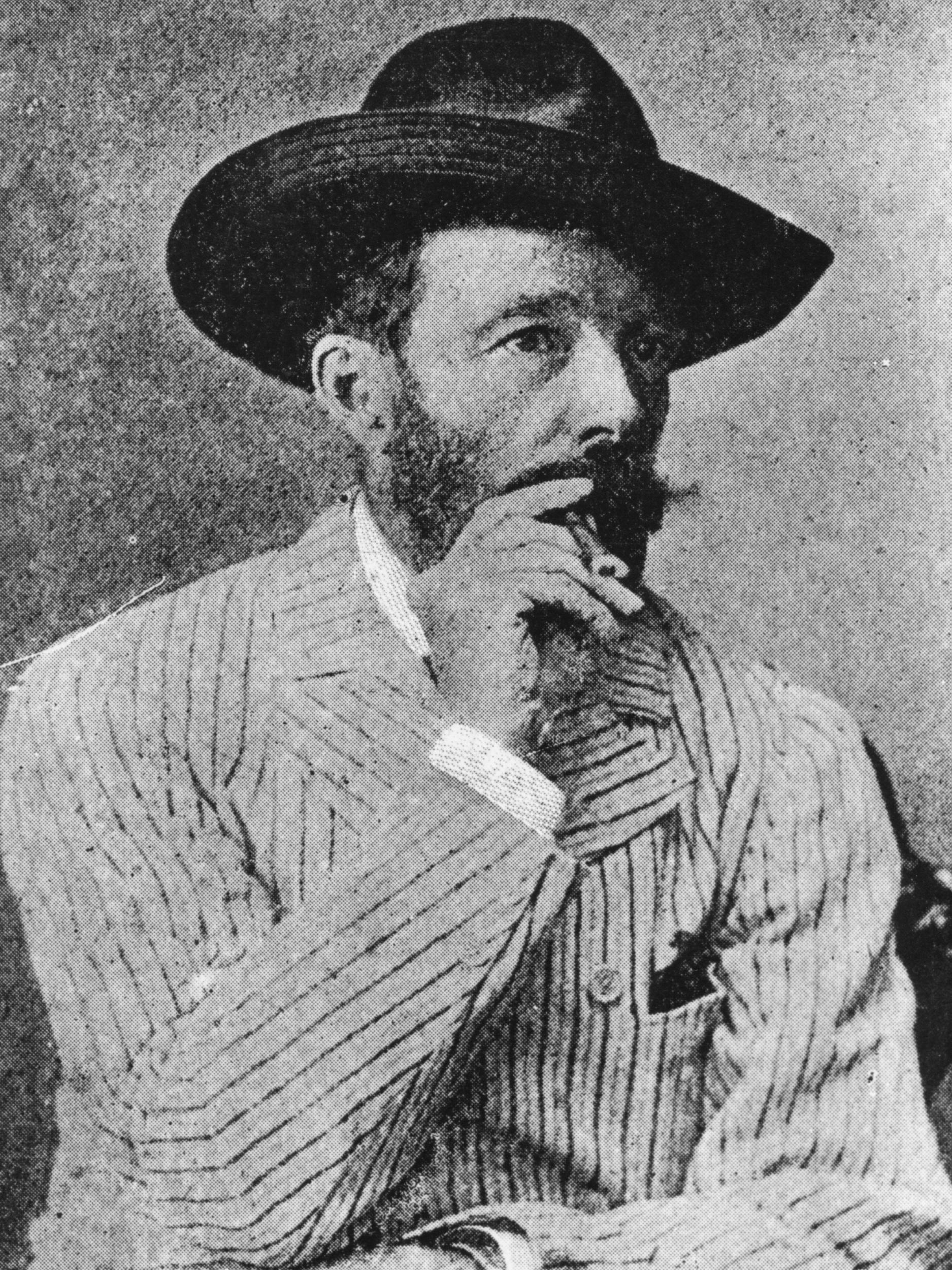 English writer John Addington Symonds, circa 1890