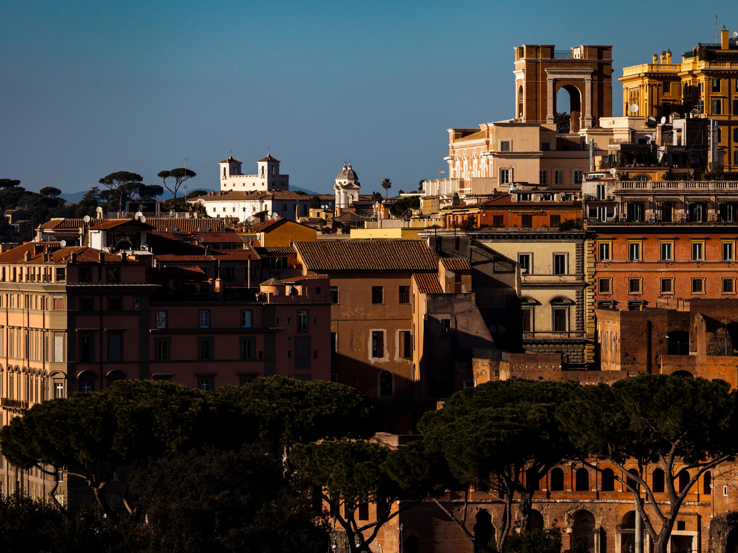 The Villa Medici on the Pincian Hill