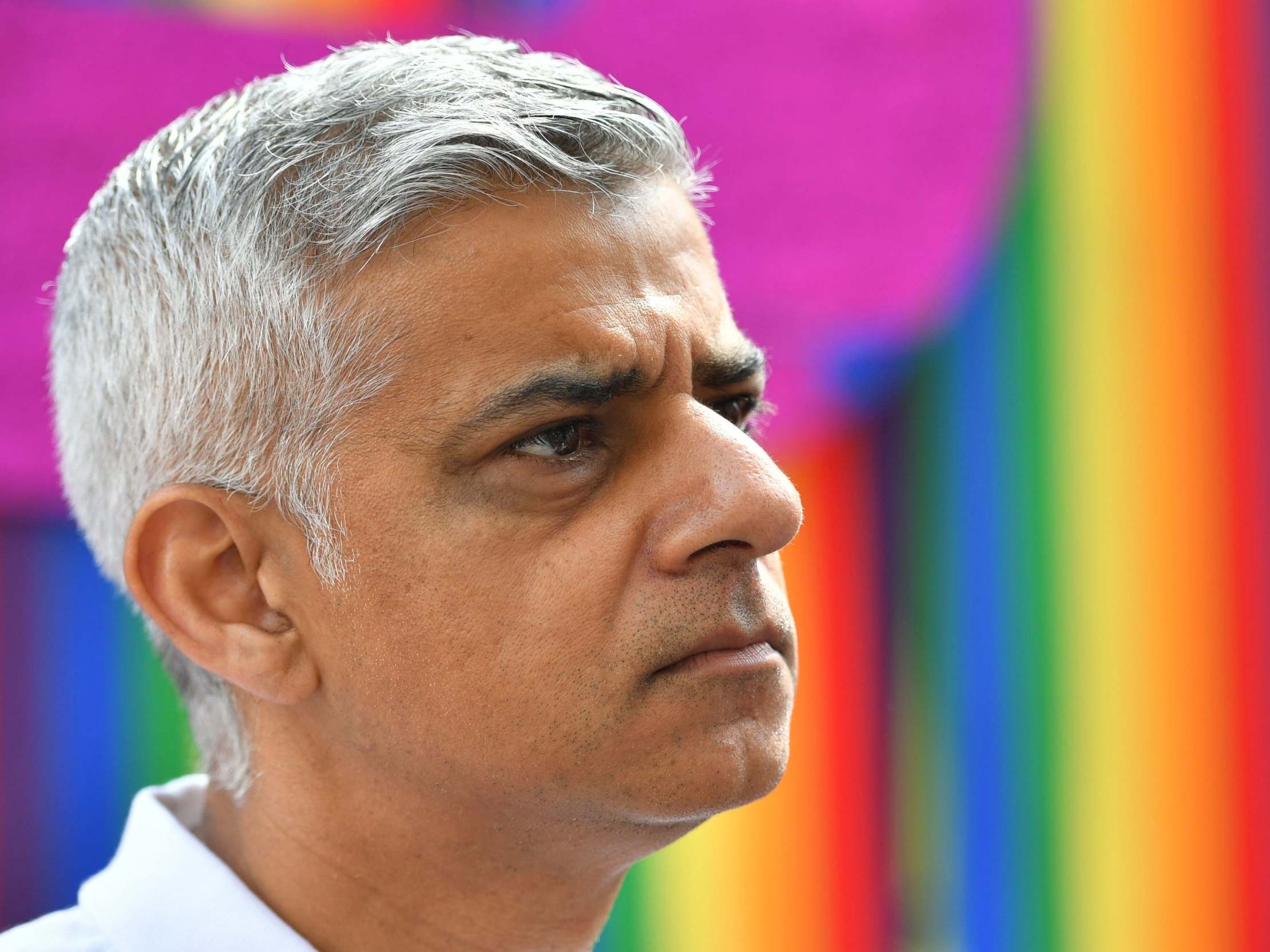 Sadiq Khan at Pride in London 2019