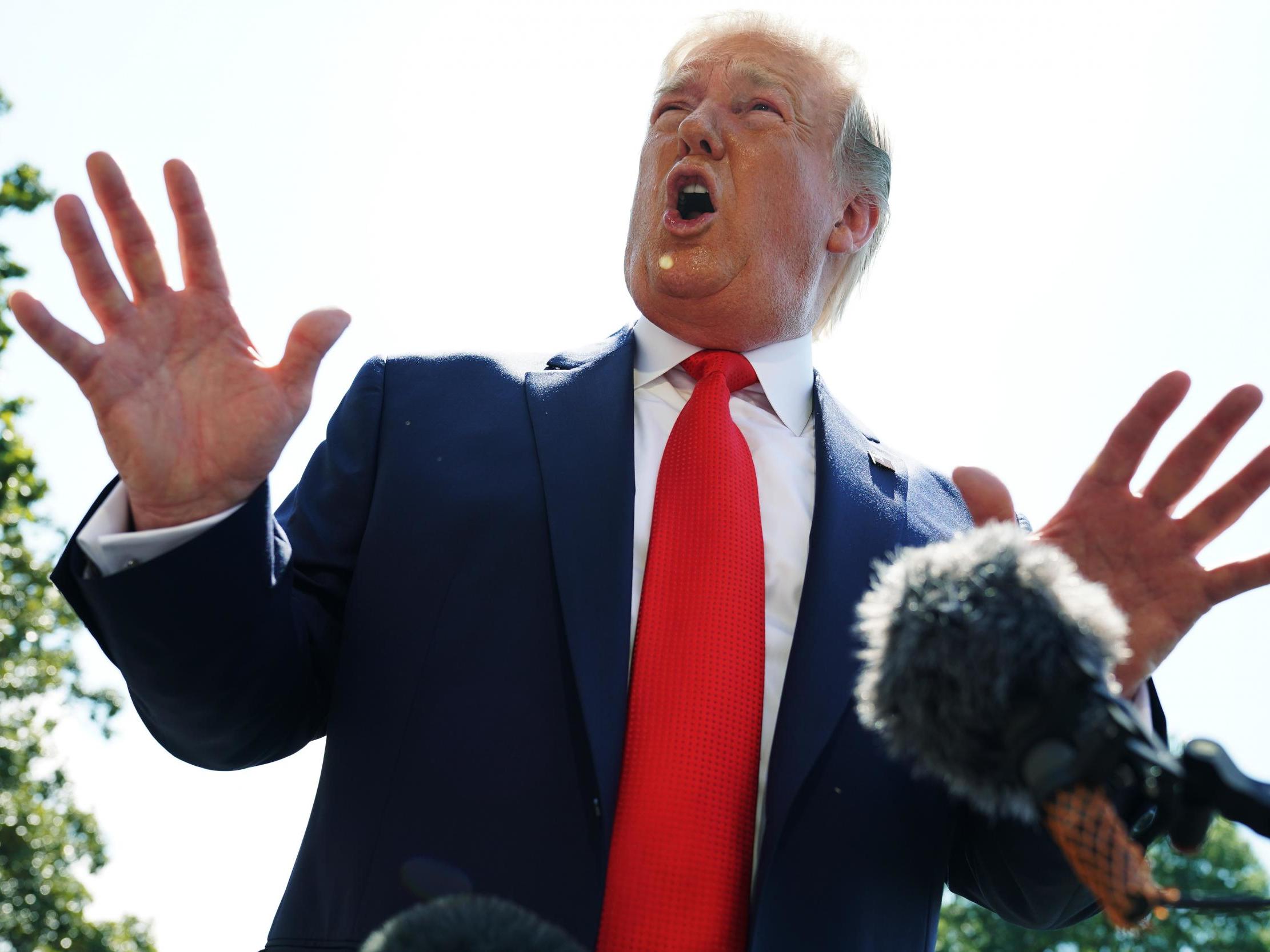 Trump is facing a narrow contest with the Democrats in his 2020 quest for re-election