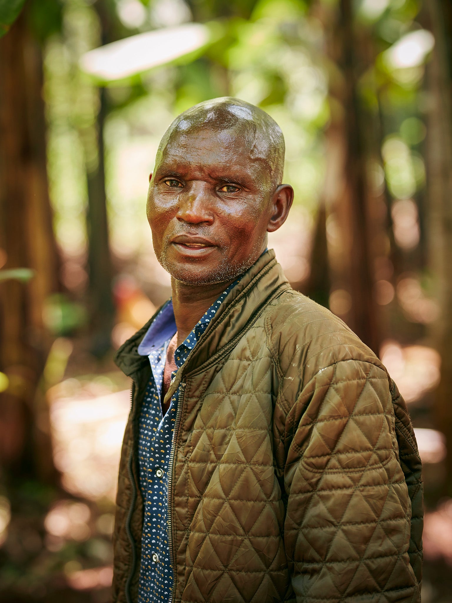 Kiugu has been farming for almost 40 years: ‘The soil is fertile. It is good for every sort of crop’