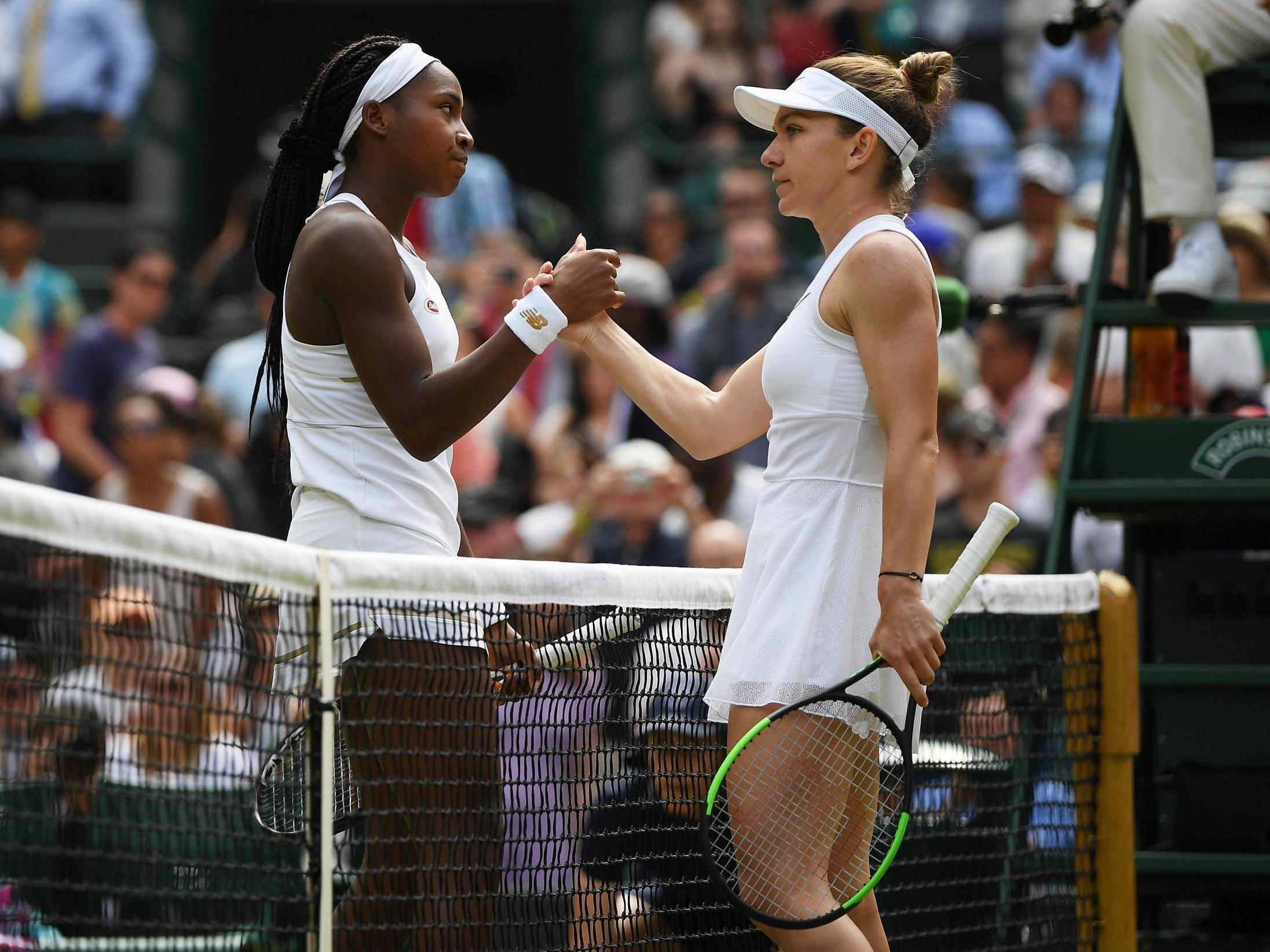 Halep ultimately proved too strong for Gauff