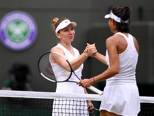 Simona Halep produced another impressive performance