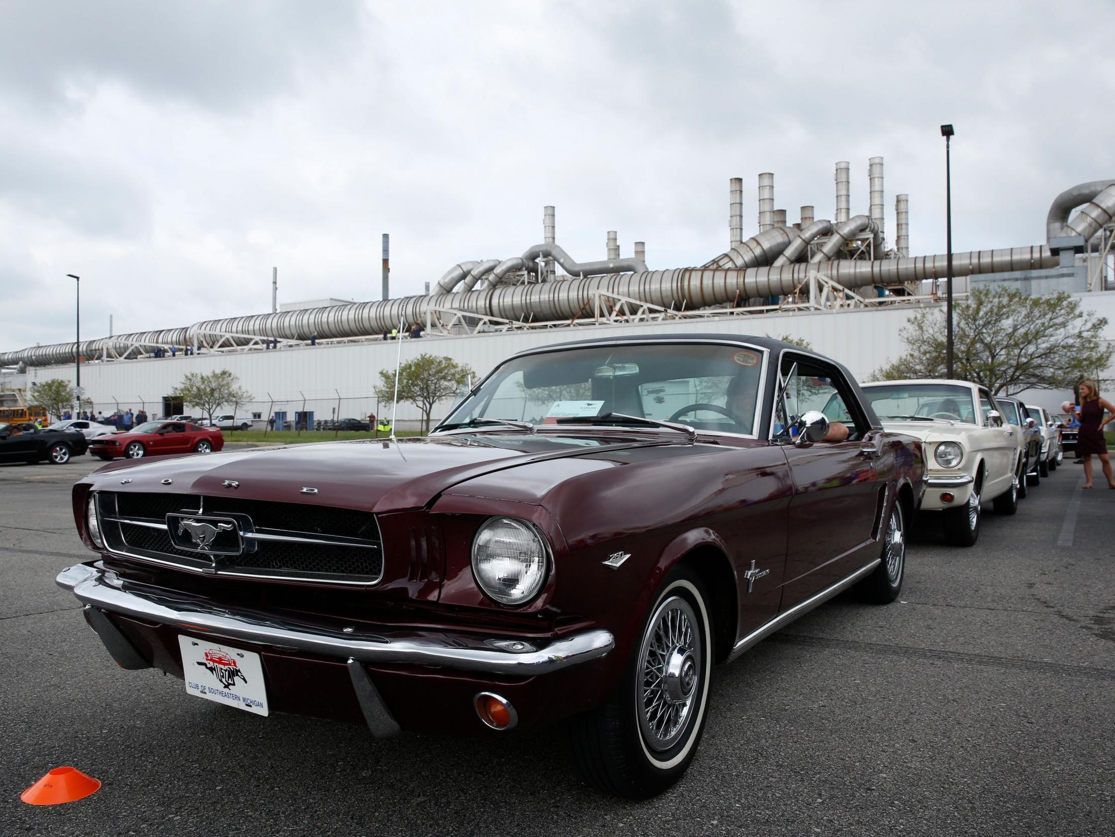 Launching the Ford Mustang sealed Iacocca’s reputation (AFP/Getty)