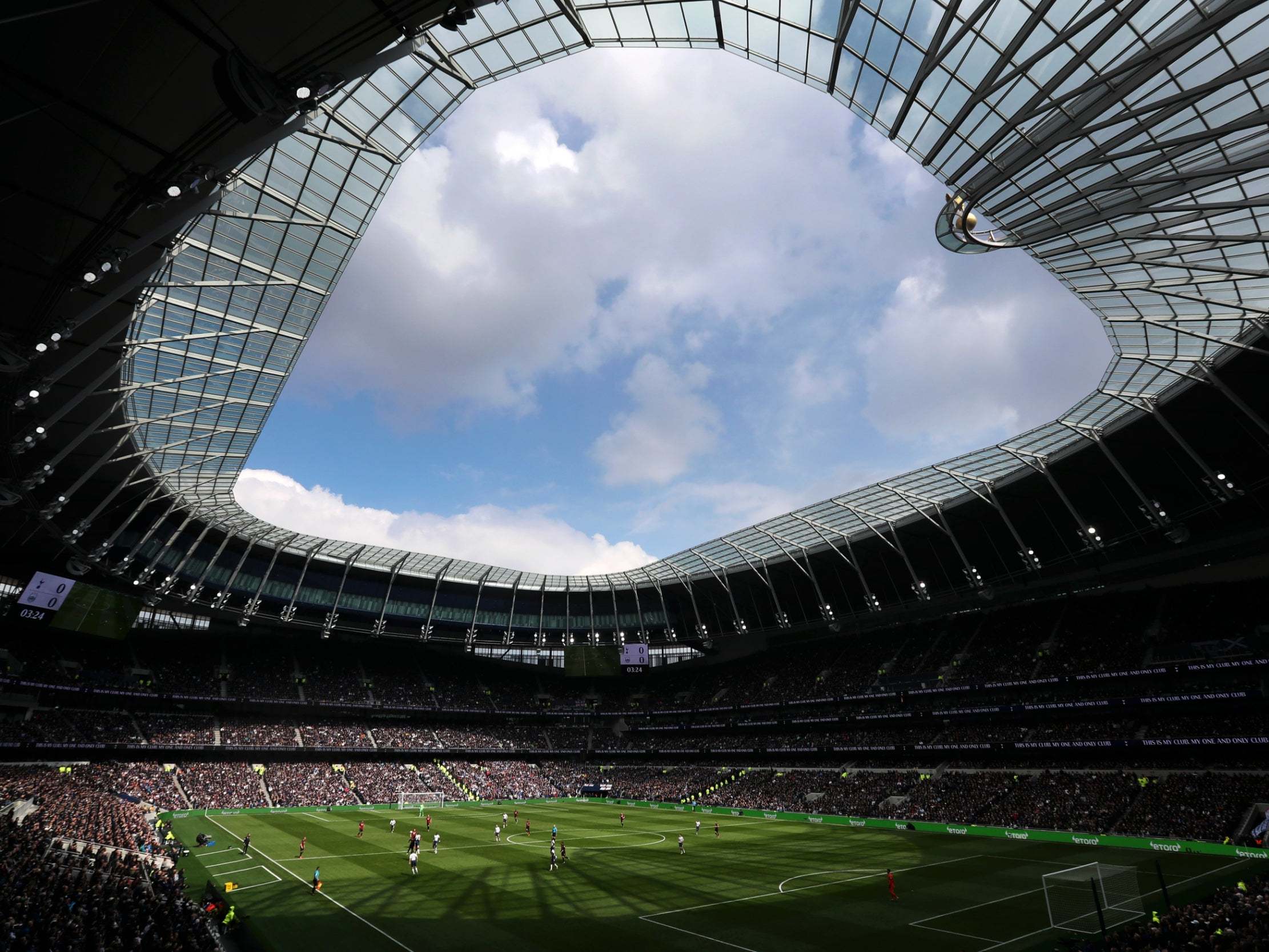 The Tottenham Hotspur Stadium will host the north London derby in the WSL