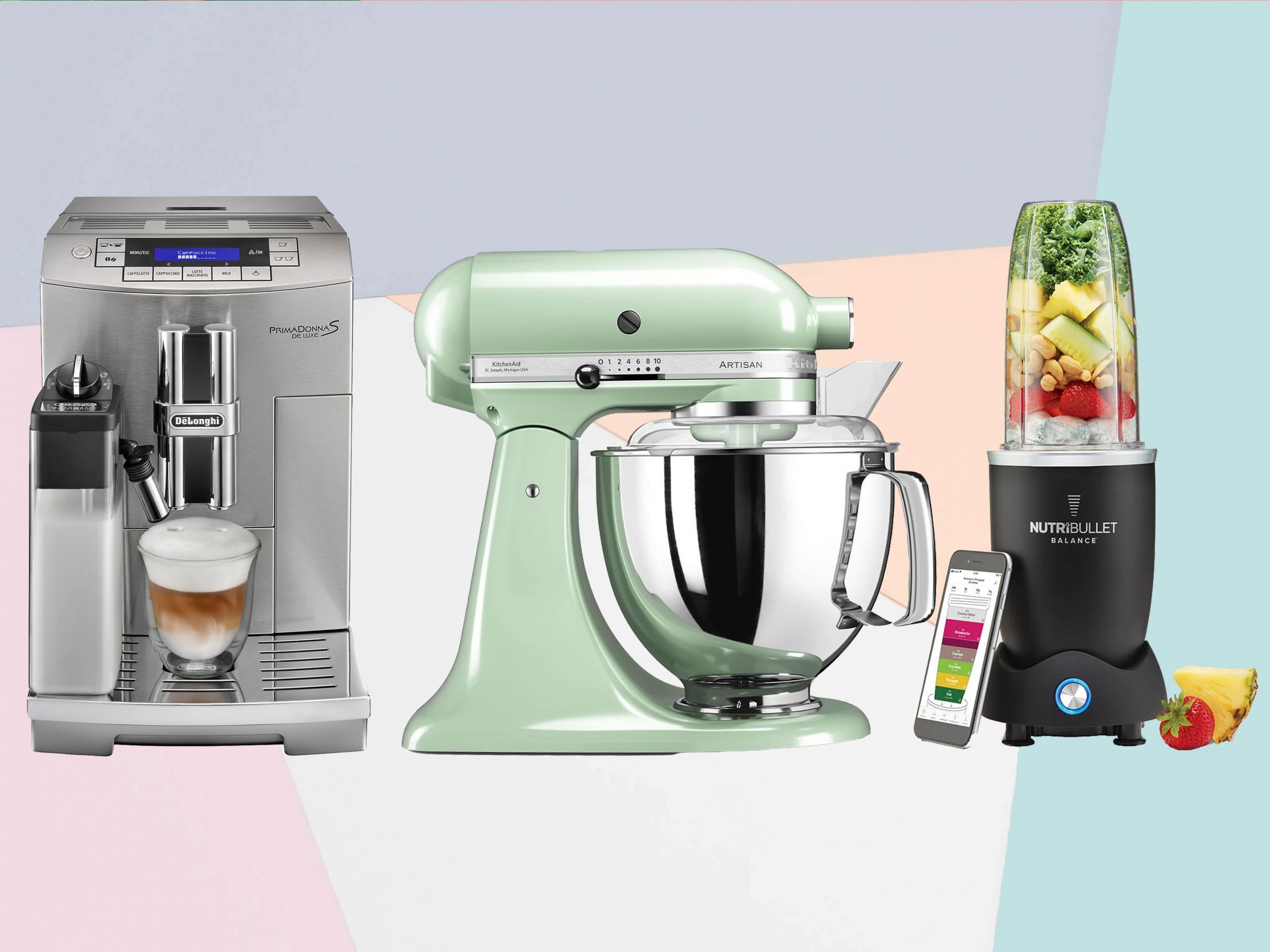 From stand mixers to robot hoovers, there's something for everyone in our roundup of deals