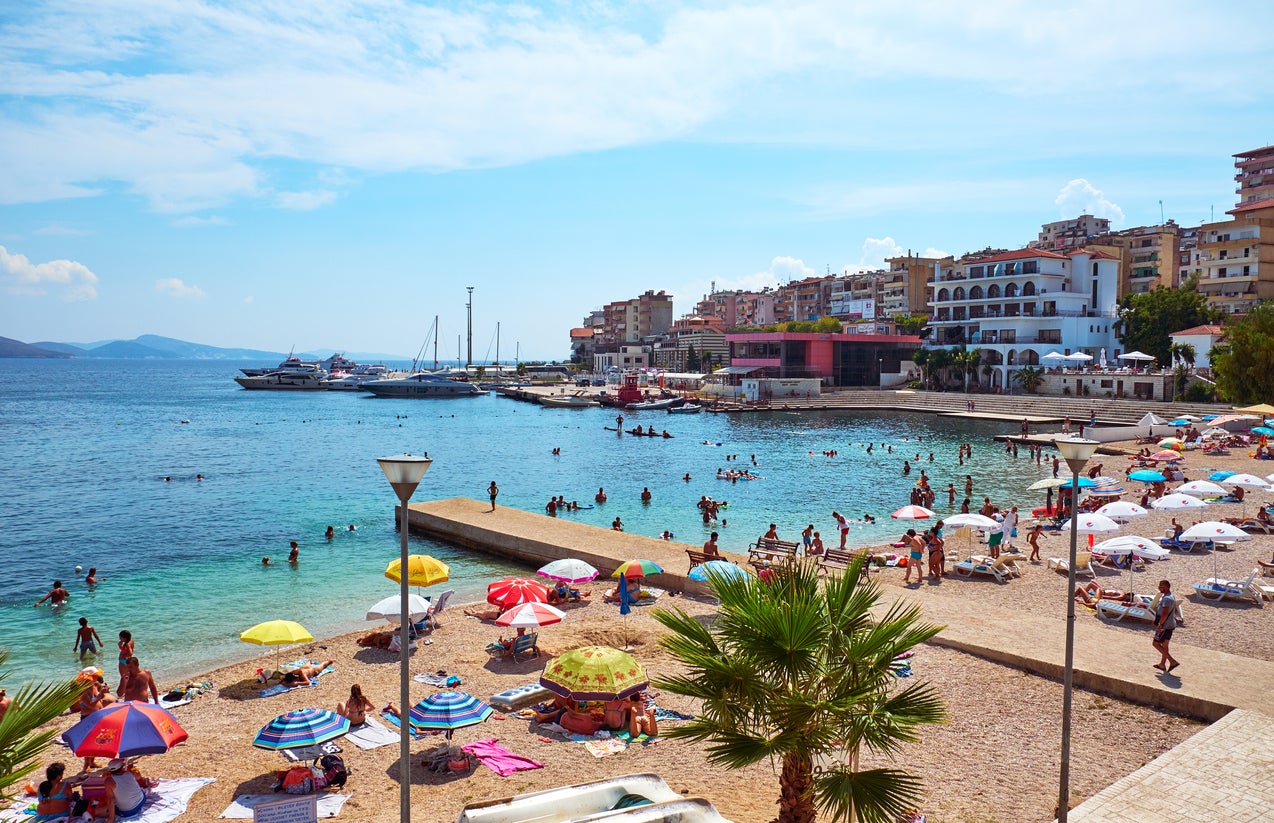 Sarande offers a beach paradise on the Albanian Riviera