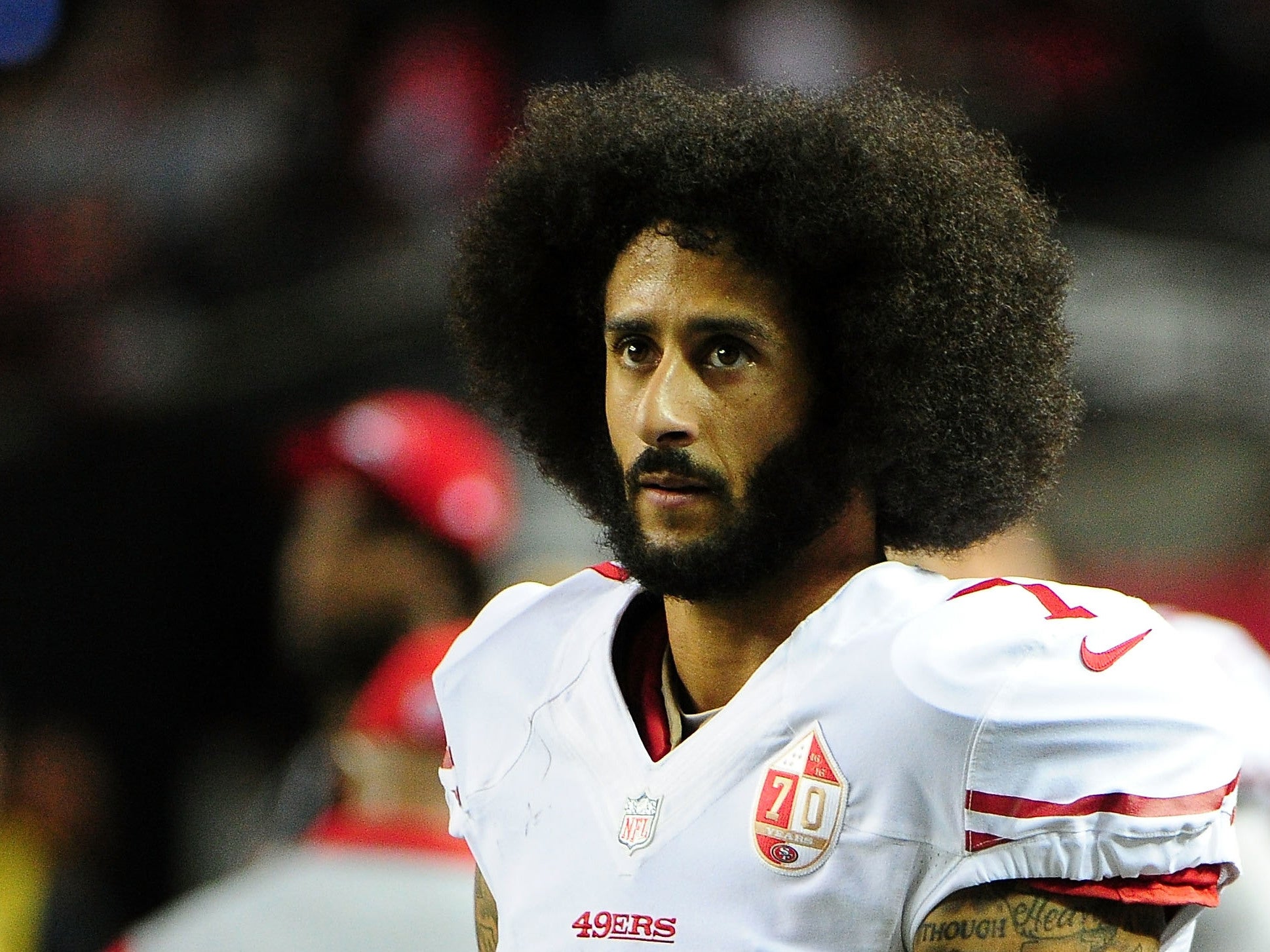 Former NFL player Colin Kaepernick. (Scott Cunningham/Getty Images)