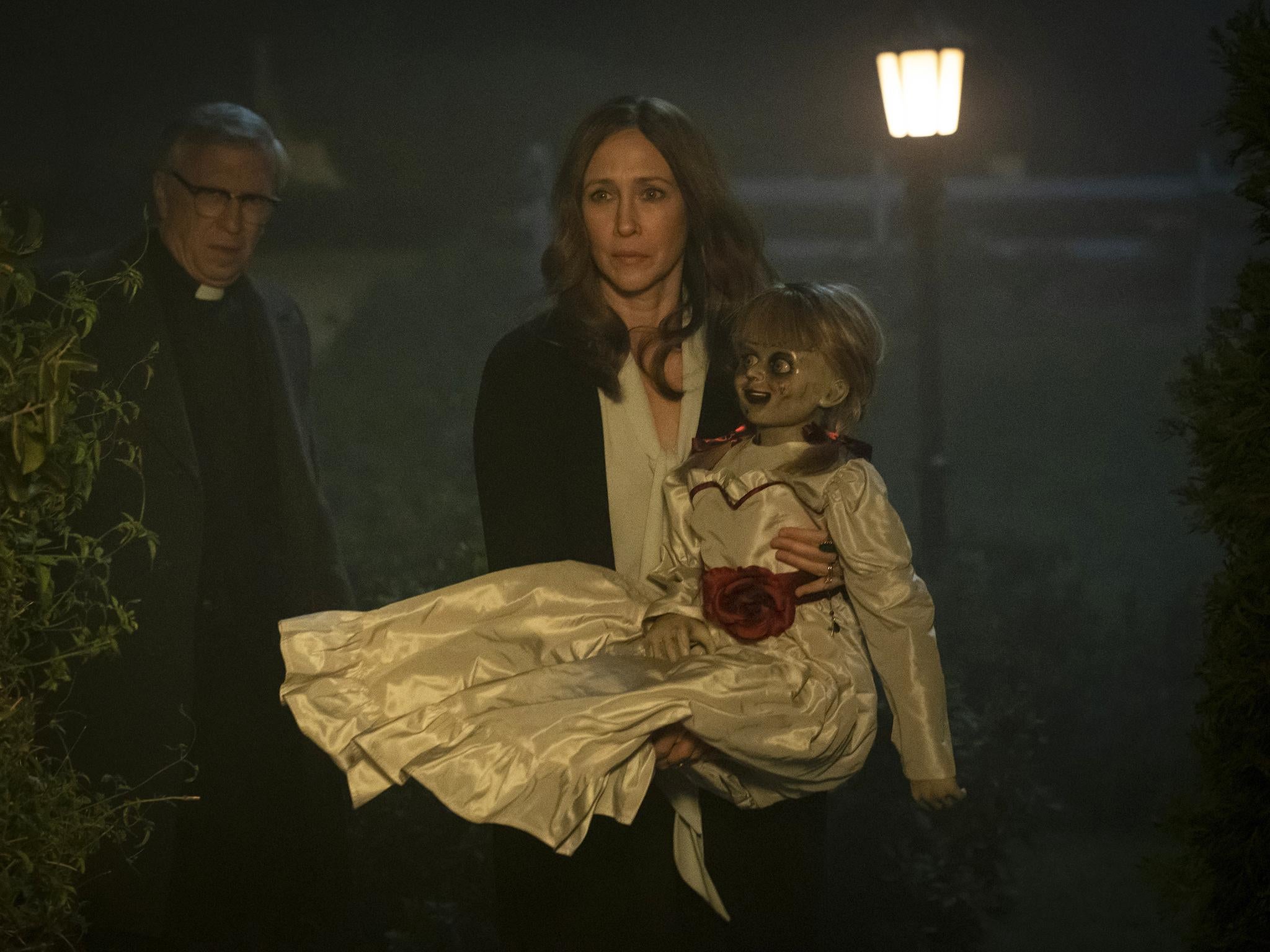 Vera Farmiga as Lorraine Warren in 'Annabelle Comes Home'