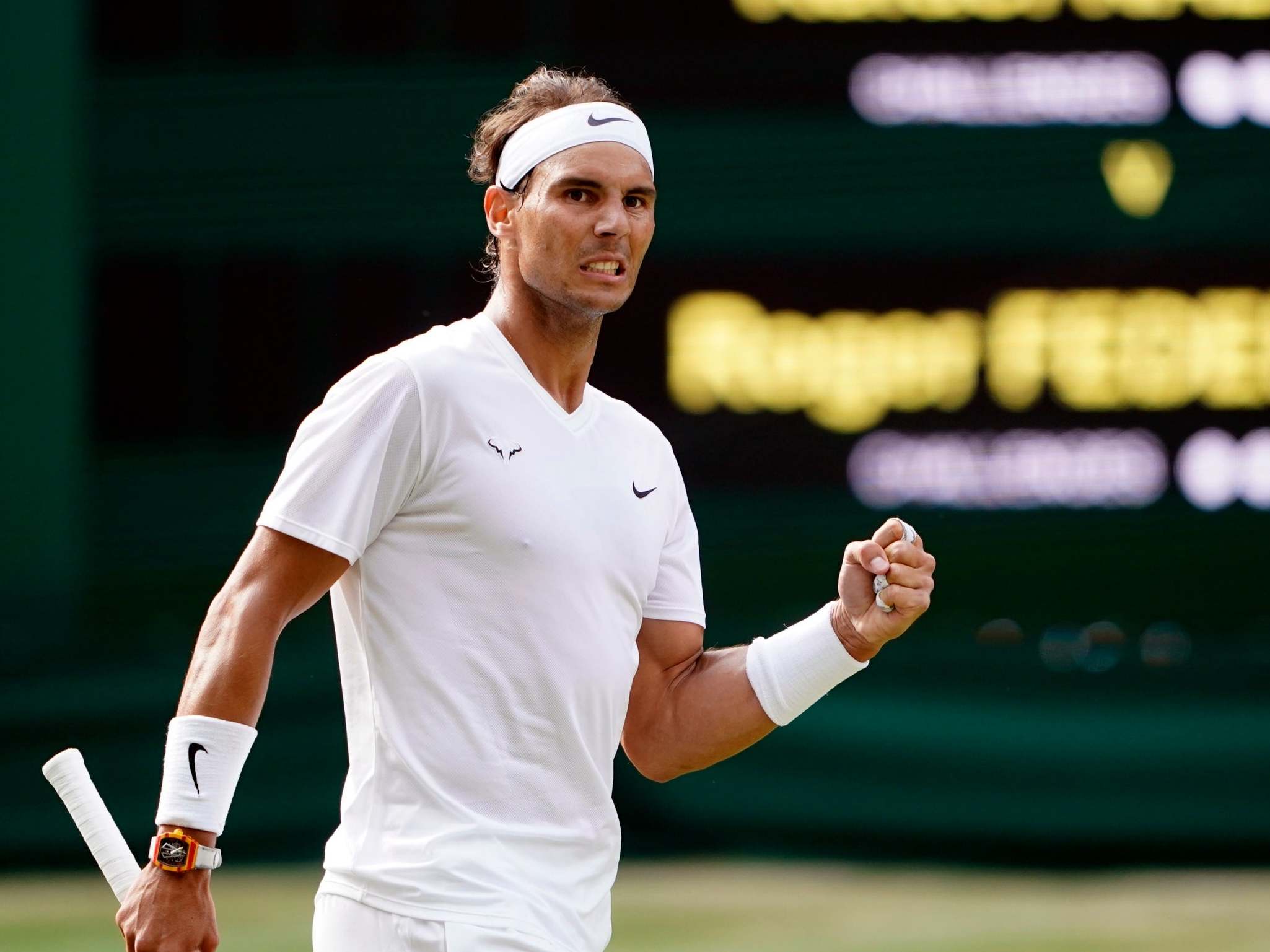 Nadal offered plenty of resistance but was unable to clinch the win