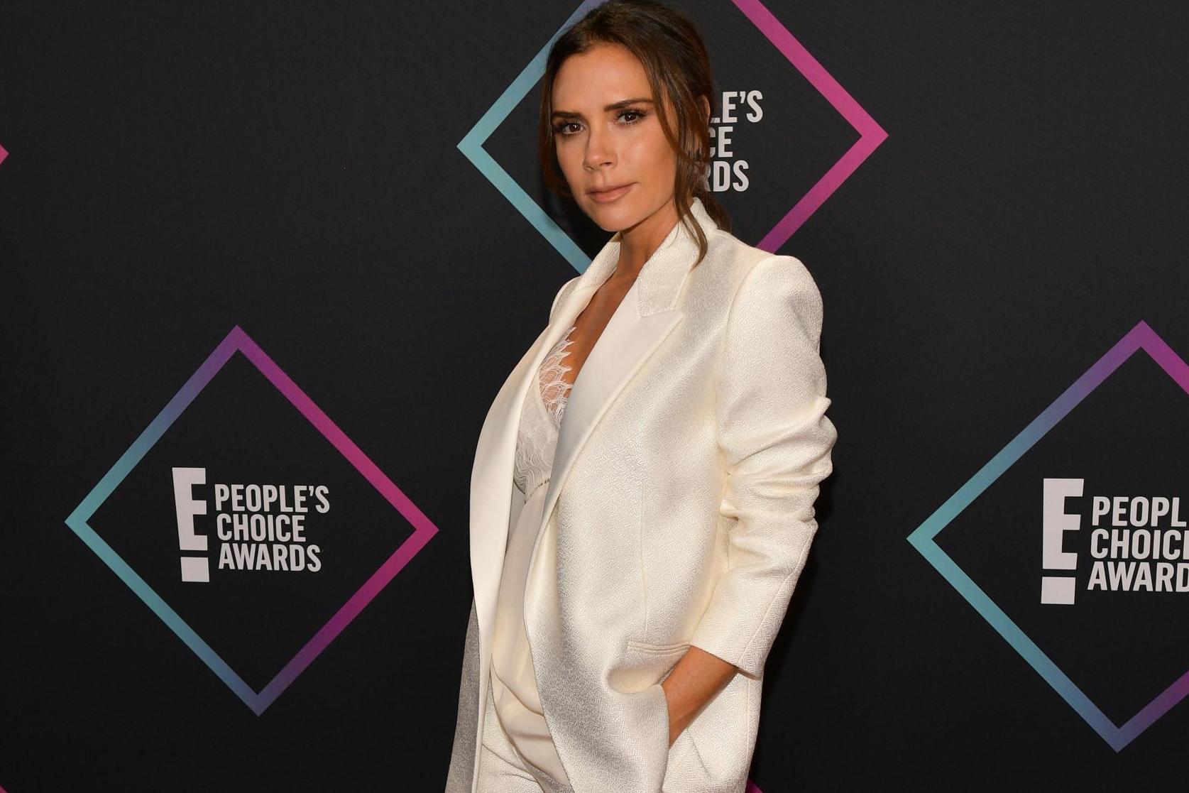 Victoria Beckham shares photo of daughter Harper recreating Spice Girls pose (Getty)