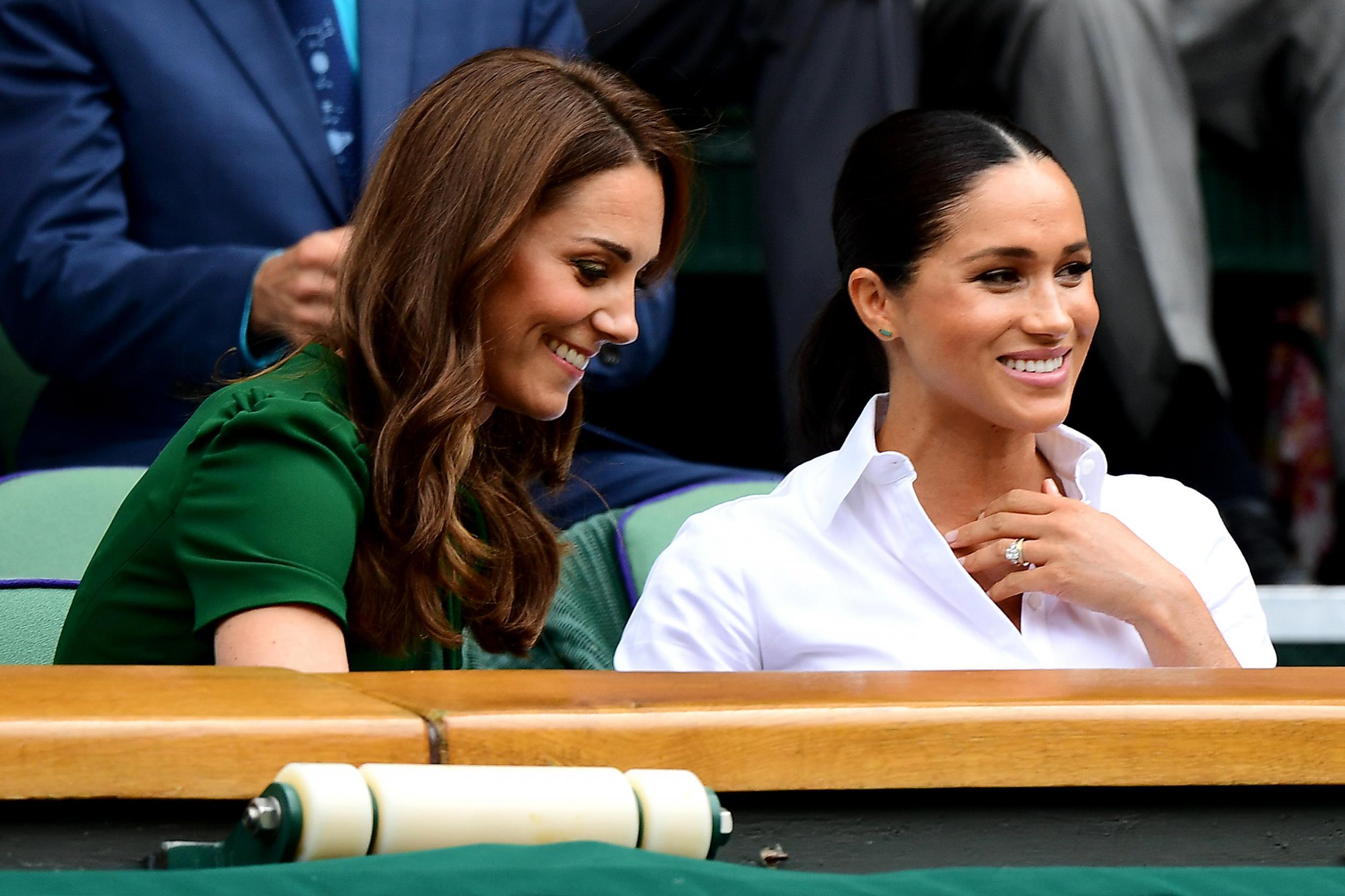 The duchesses made their first joint outing together at the tournament last year (Getty)