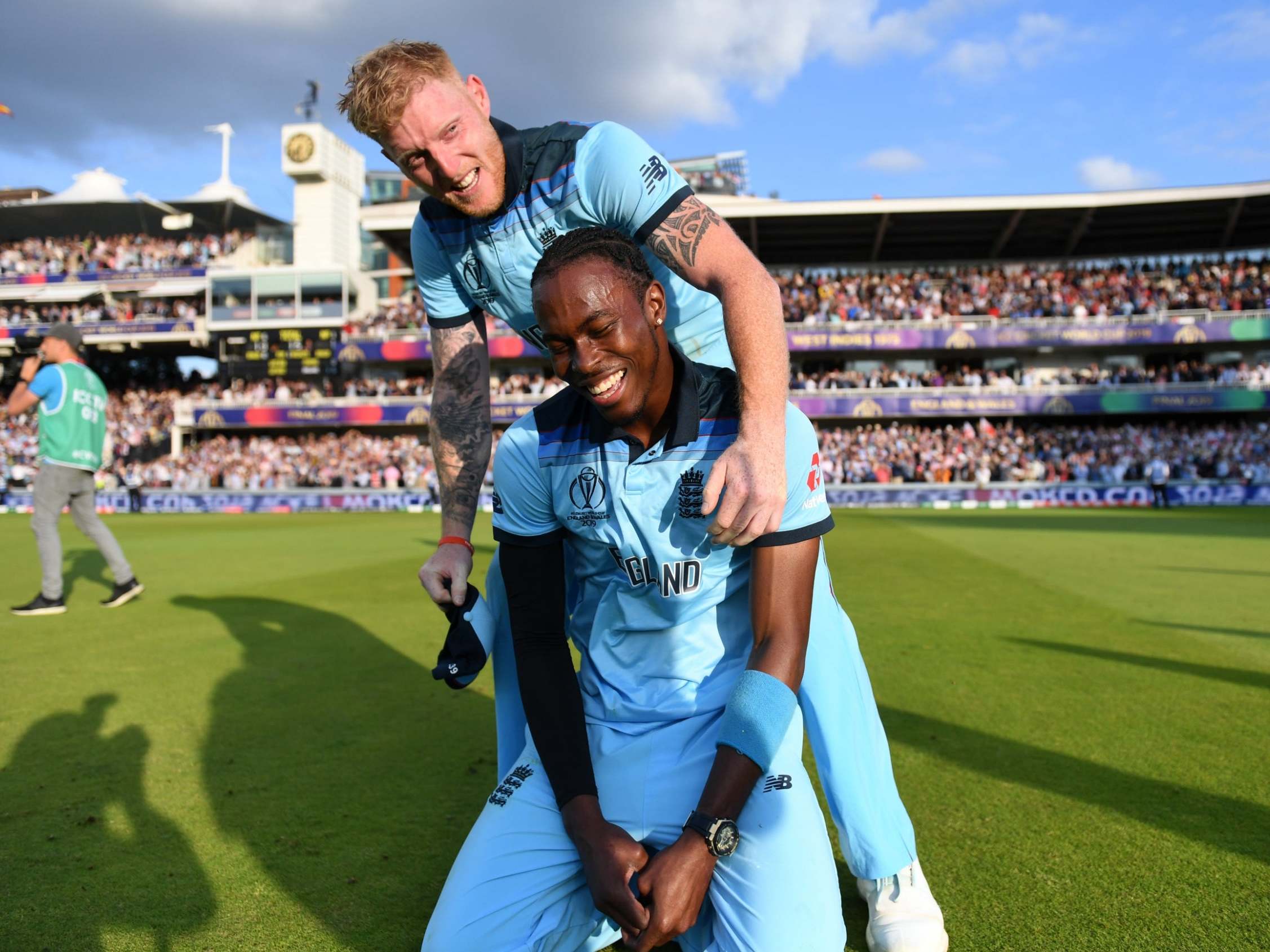 Ben Stokes and Jofra Archer were integral in the final tense overs