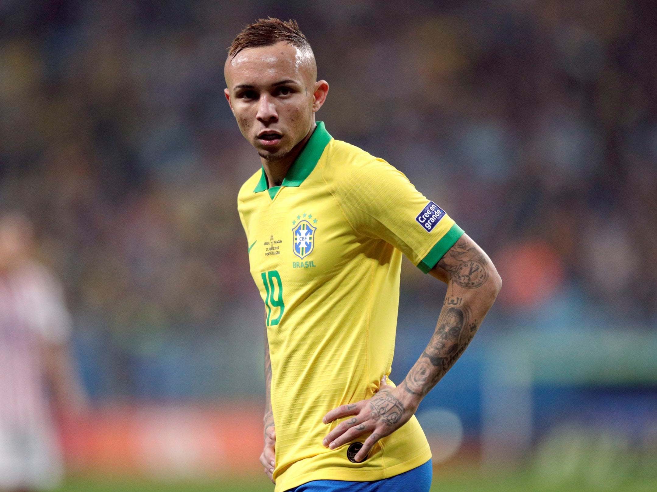 Everton Soares is wanted by Arsenal