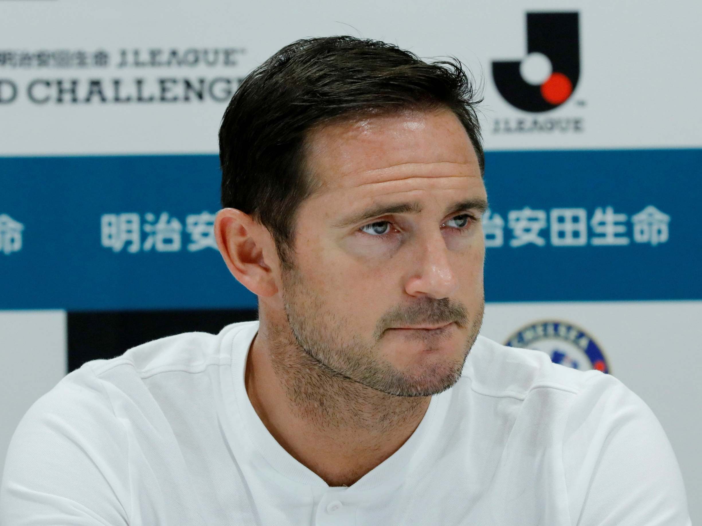 Lampard is looking at the positives to come from the transfer ban (REUTERS)