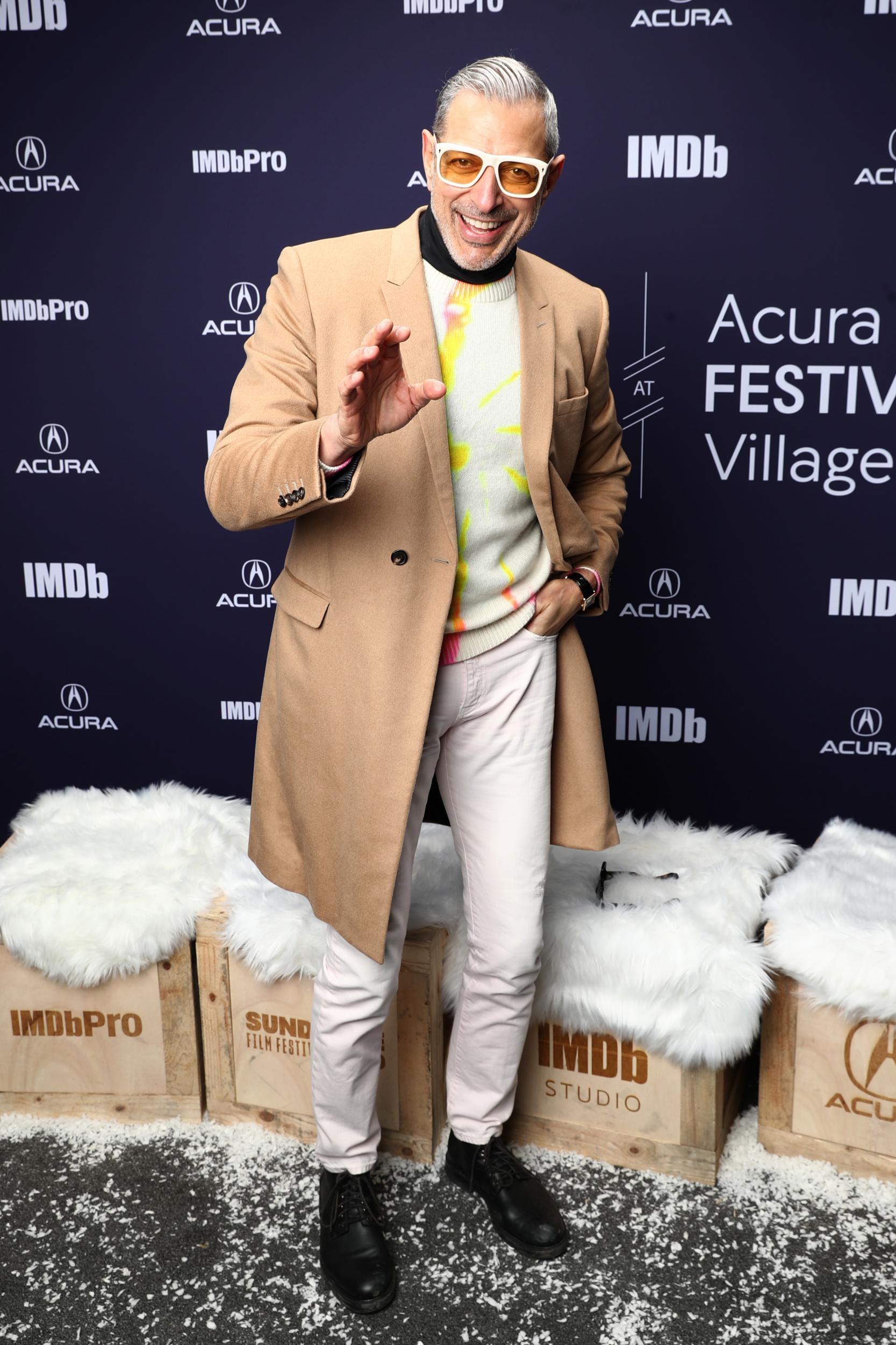 The Jeff Goldblum renaissance continues: the actor's eccentric style has turned heads in the past few years thanks to his penchant  for colourful prints, furry Gucci loafers and fine tailoring.