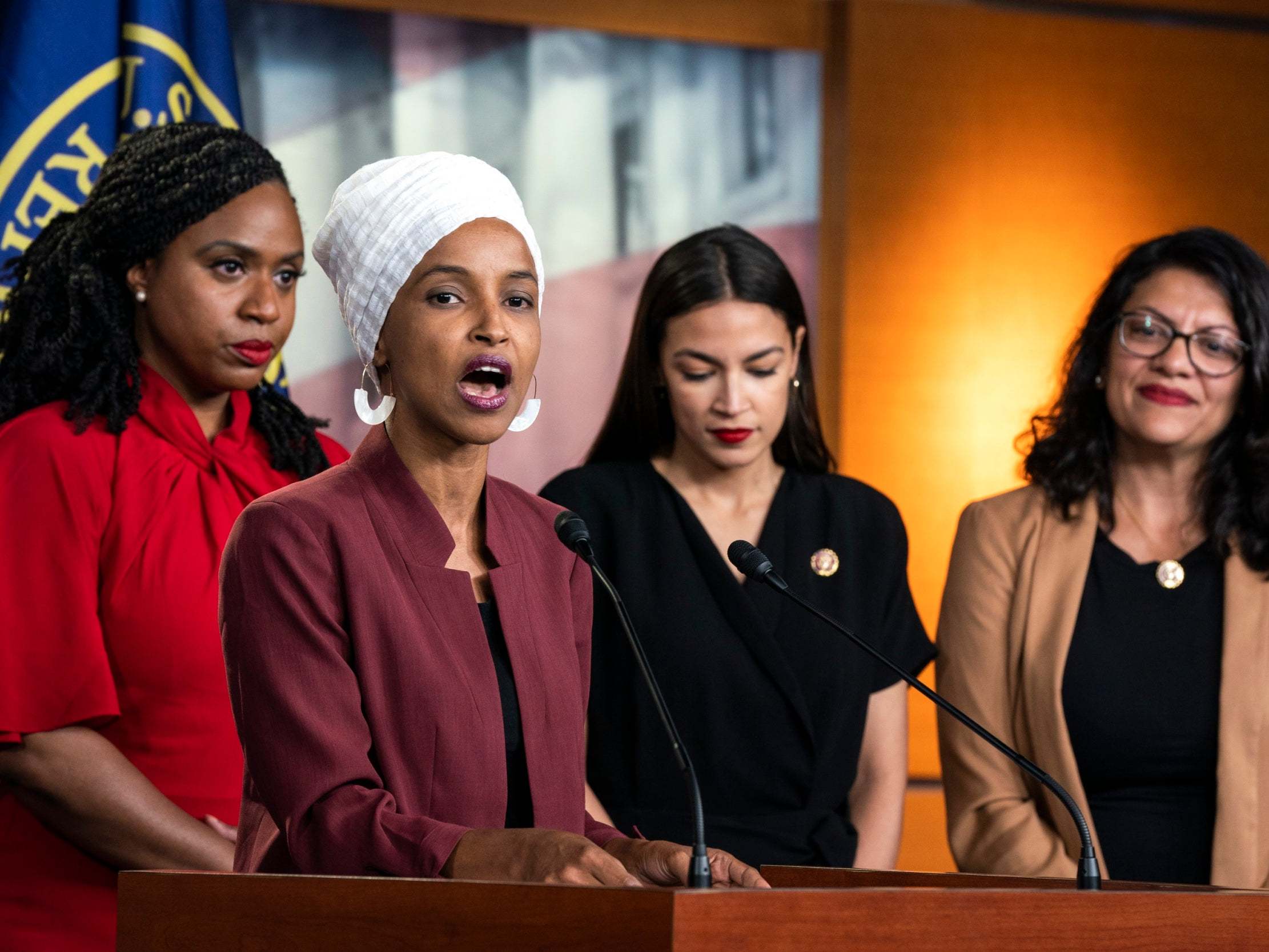 Trump tweeted telling the four BAME Democrat congresswomen, colloquially known as ‘the squad’, to ‘go back to where they came from’