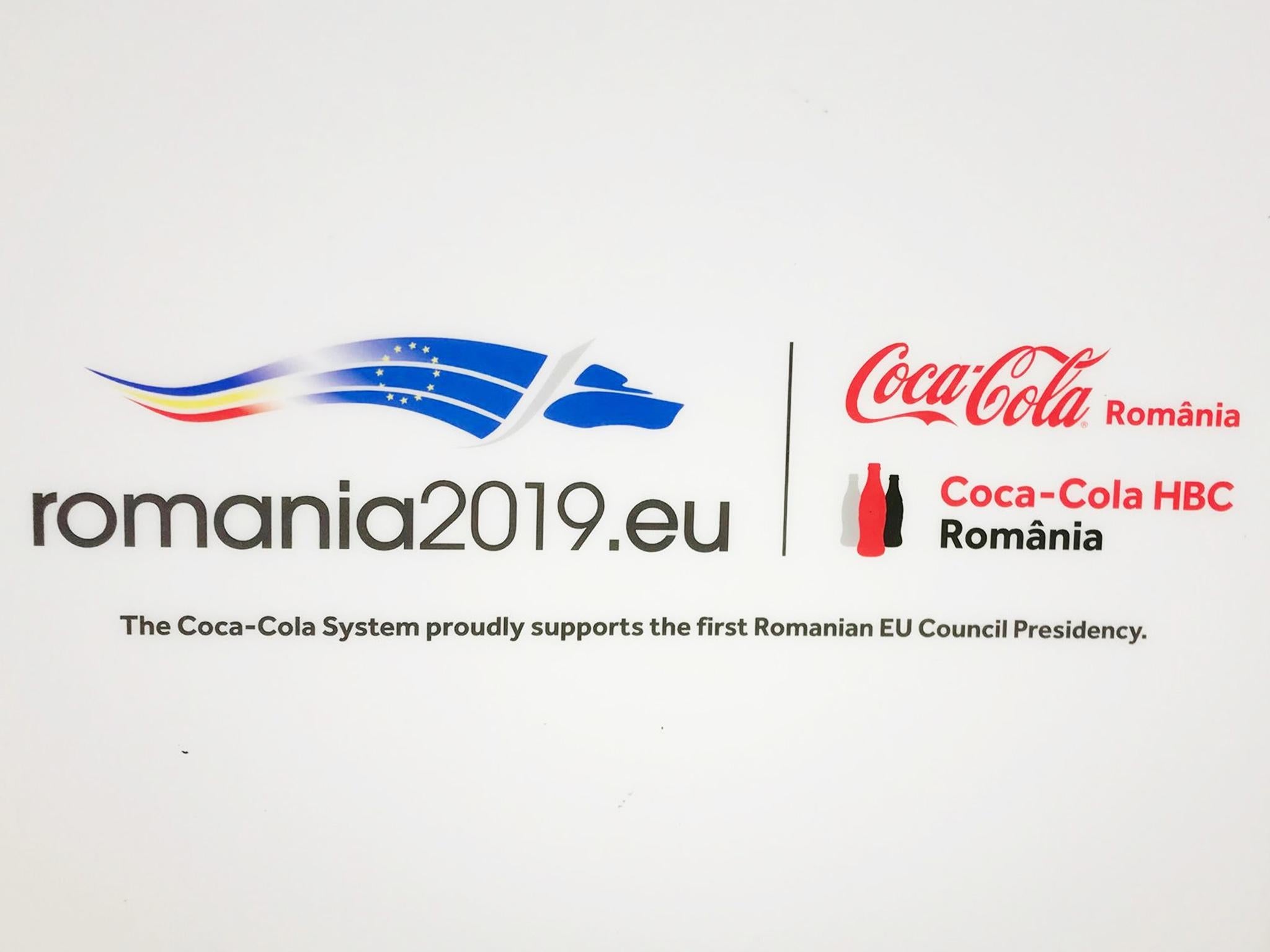 Coca-Cola sponsors Romania’s European council presidency