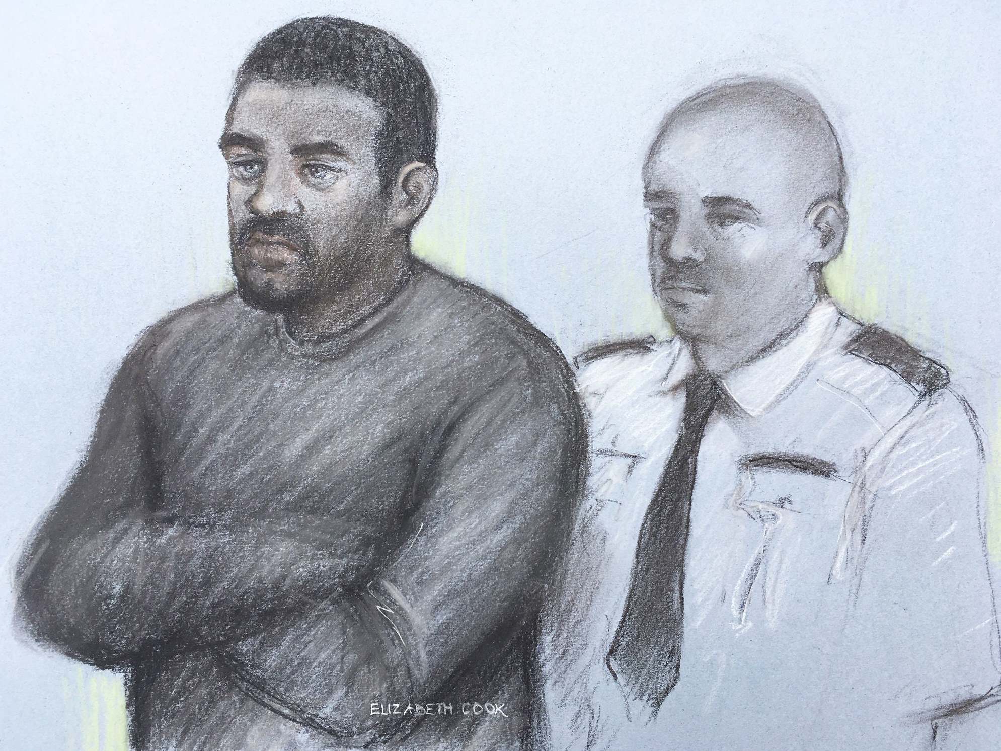 Aaron McKenzie, 25, appearing at Camberwell Green Magistrates' Court on 15 July