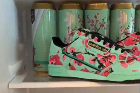 Adidas is collaborating with AriZona iced tea on sneakers (Arizona)