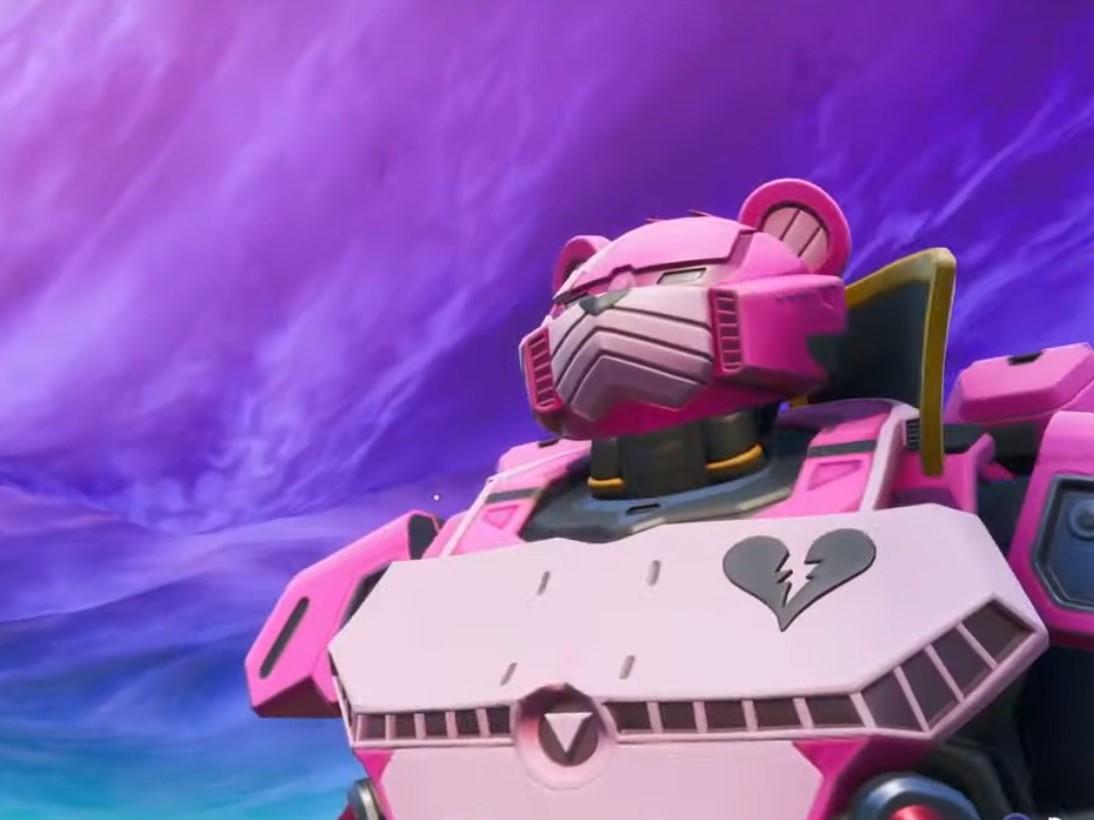 A giant pink robot and a countdown recently appeared on Fortnite Island, resulting in a major battle across the island