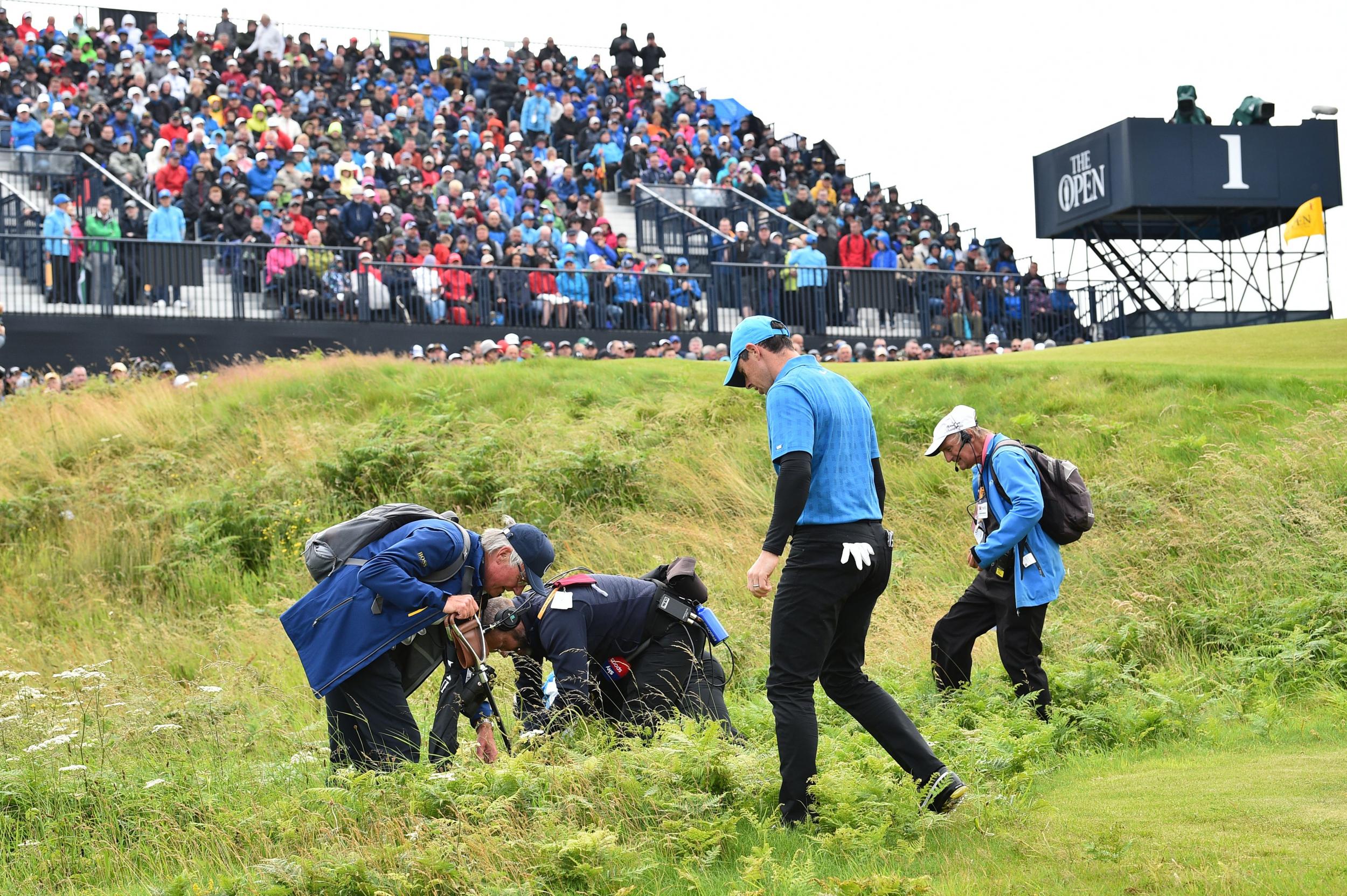 McIlroy started his round with a quadruple bogey (AFP/Getty)