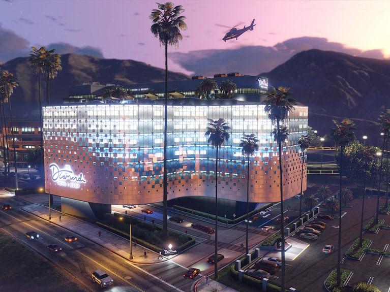 The new casino and resort features a rooftop penthouse with stunning views over Los Santos