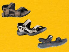 10 best men's walking sandals that will support you through every type of hike this summer