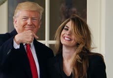 White House staffers ‘irritated’ they didn’t get Hope Hicks’ $2m gig and Trump’s attention, says Grisham