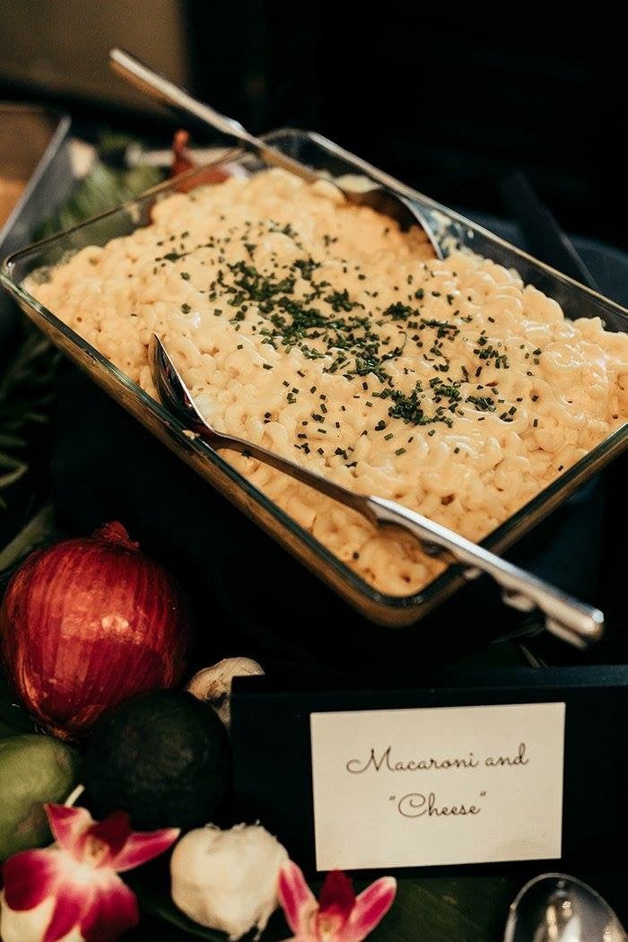 Molly and Matthew served buffalo cauliflower steak, macaroni cheese and whipped Yukon potatoes (Autumn Nicole Walker )