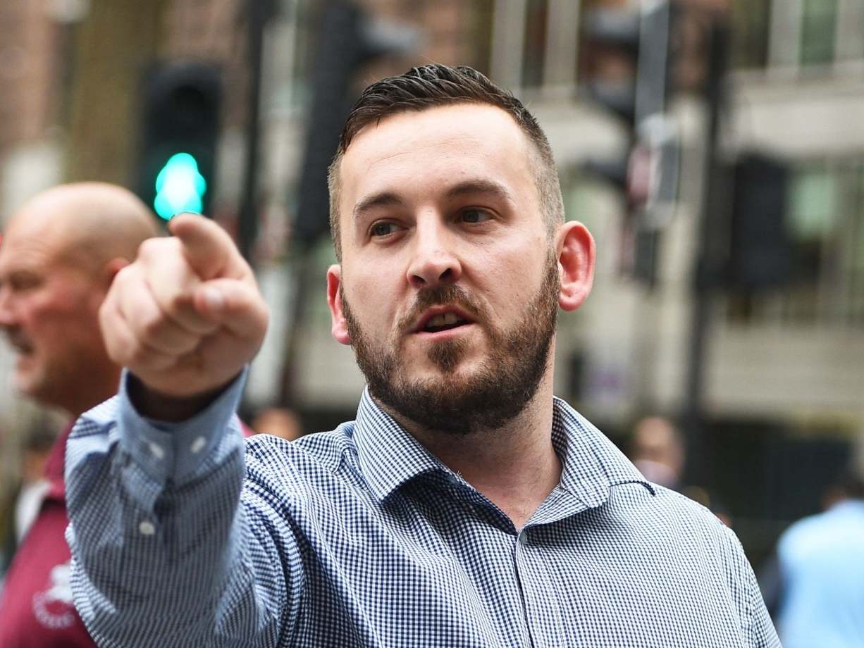 James Goddard leaves Westminster Magistrates’ Court in July (PA)