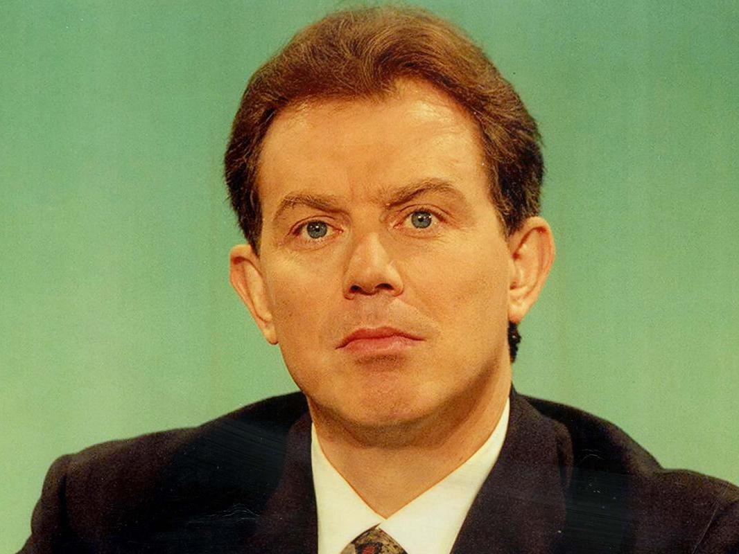 Tony Blair at his first Labour conference as leader in 1994