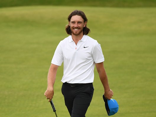 Tommy Fleetwood was helpless to Shane Lowry's charge