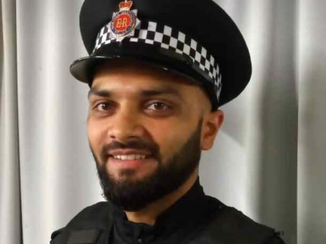 PC Shazad Saddique died while on holiday in the Isle of Skye, Scotland