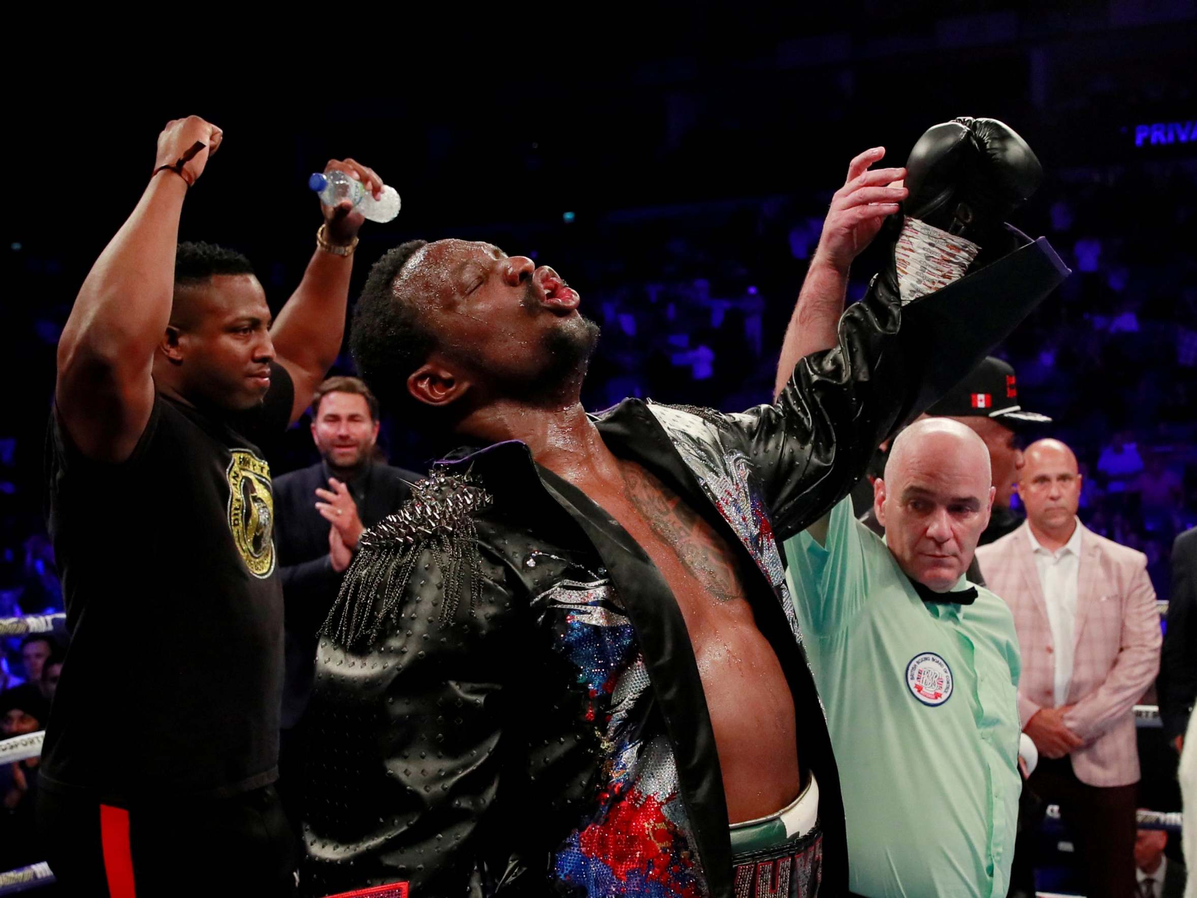 Dillian Whyte has been provisionally suspended by the governing body