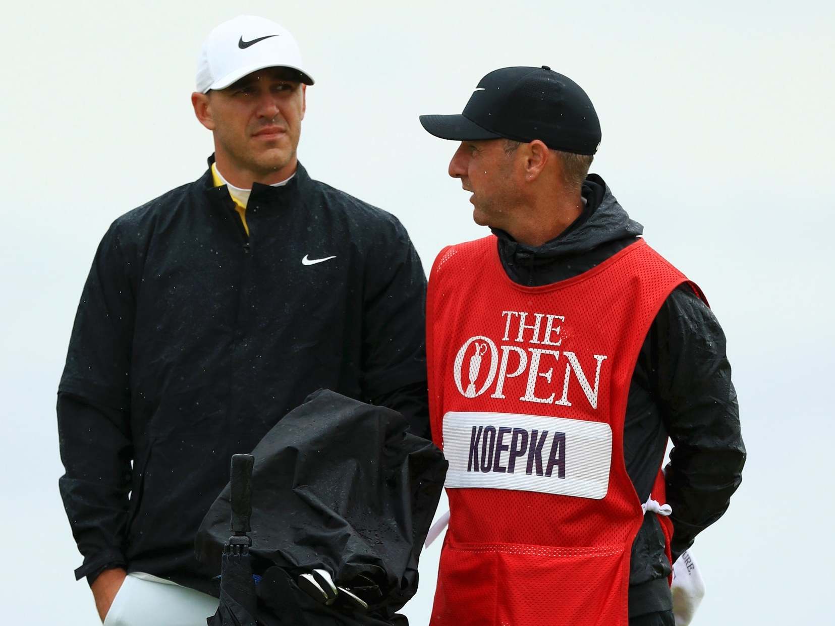 Brooks Koepka grew increasingly frustrated with JB Holmes' slow play