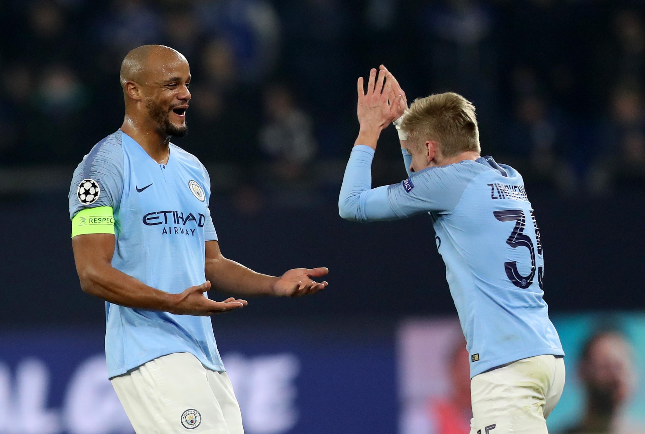 The youngster hailed Vincent Kompany's influence on his career