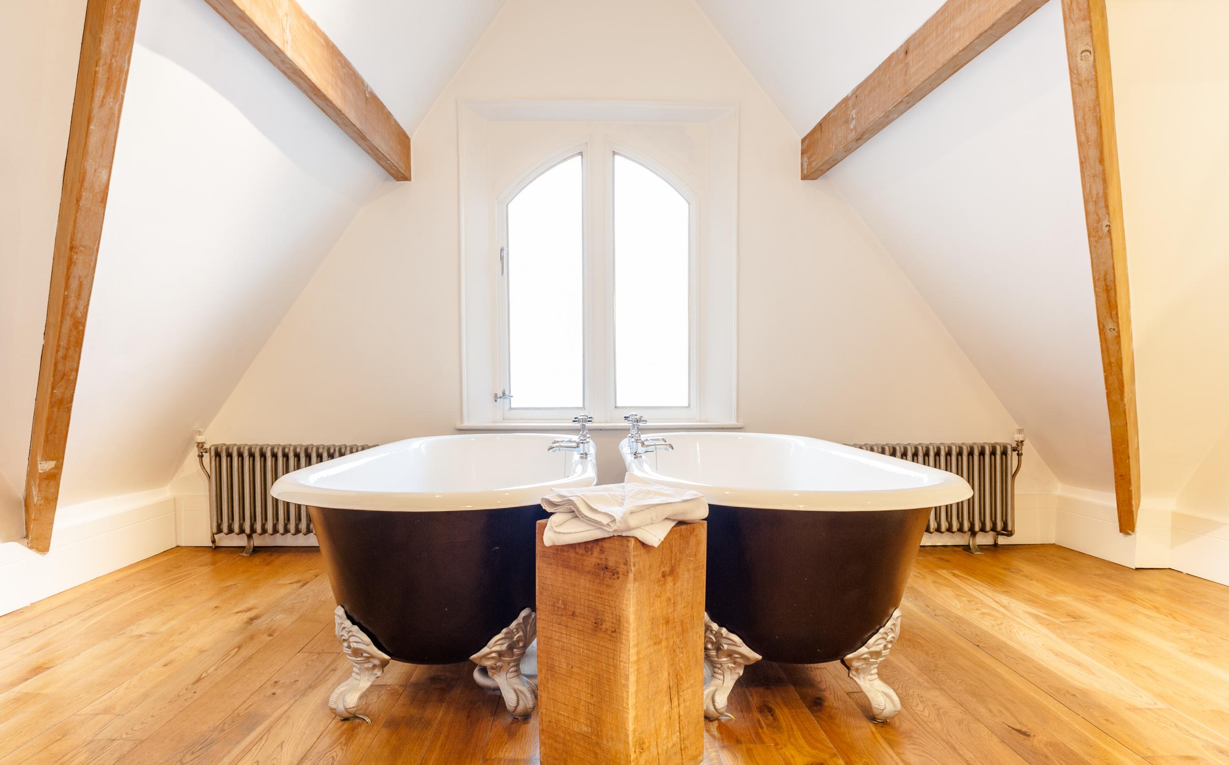 Tub time for two: the Opus suite at Didsbury House Hotel