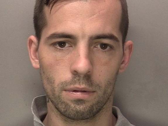 Kieron Jenkins, 30, who escaped from University Hospital Coventry barefoot