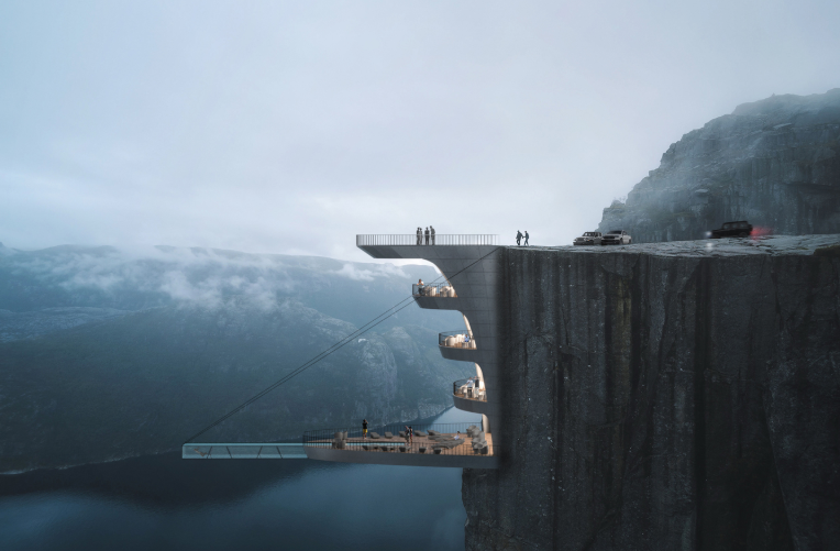 The Cliff Concept Boutique Hotel looks epic