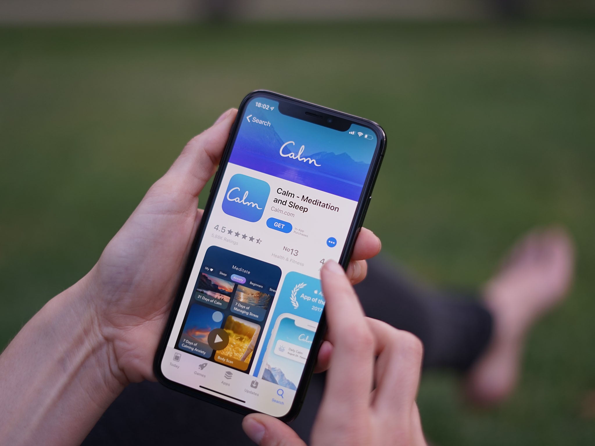 The Calm app has been downloaded 52 million times