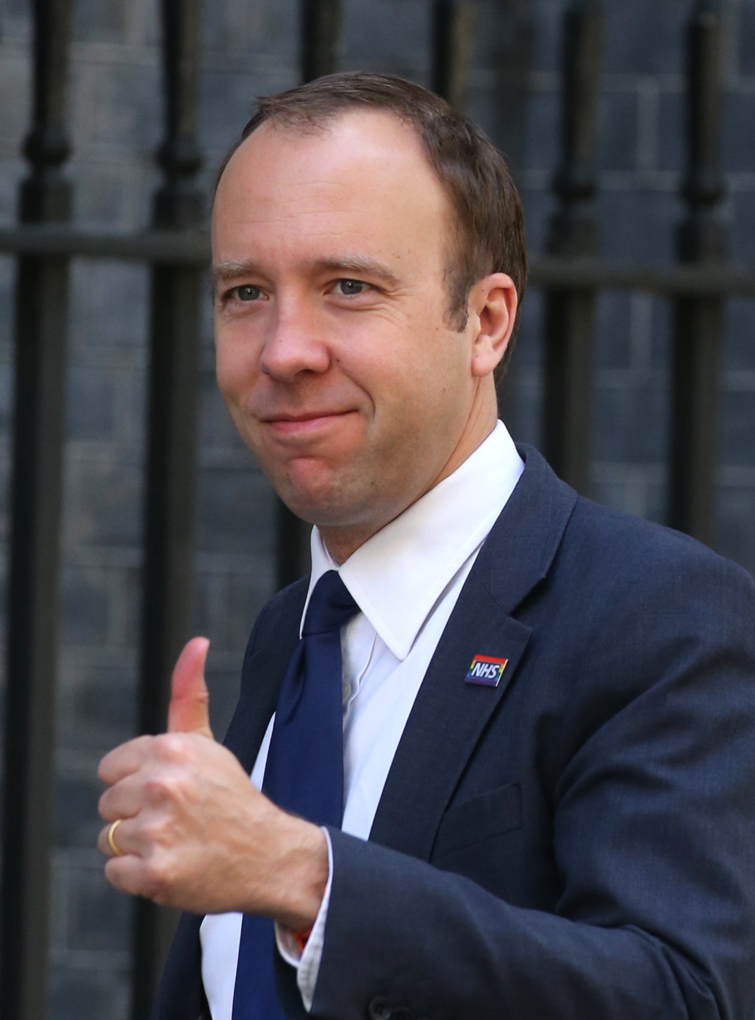 Health secretary Matt Hancock