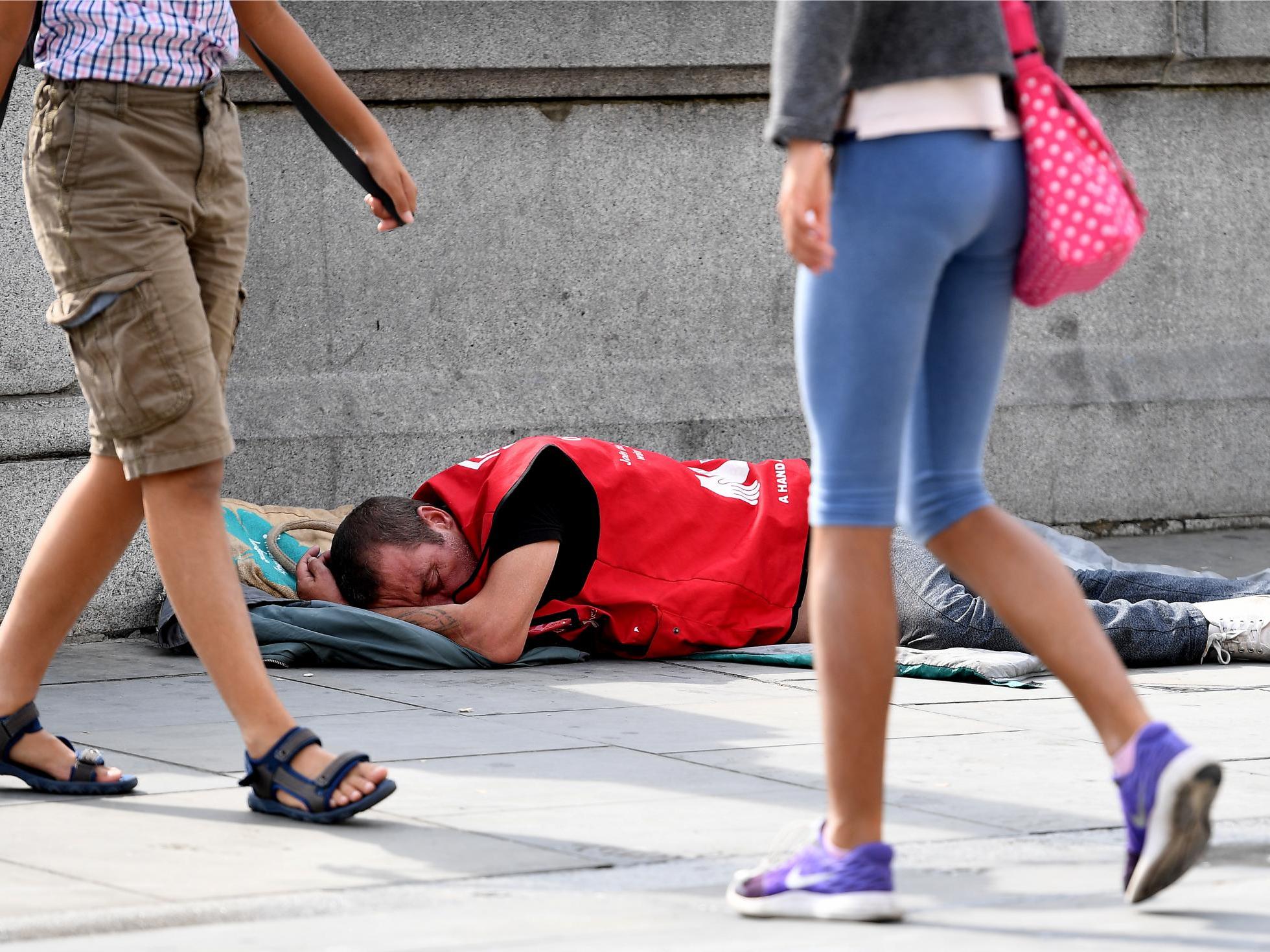 Record numbers of rough sleepers in London and beyond have been called a national disgrace by mayor Sadiq Khan