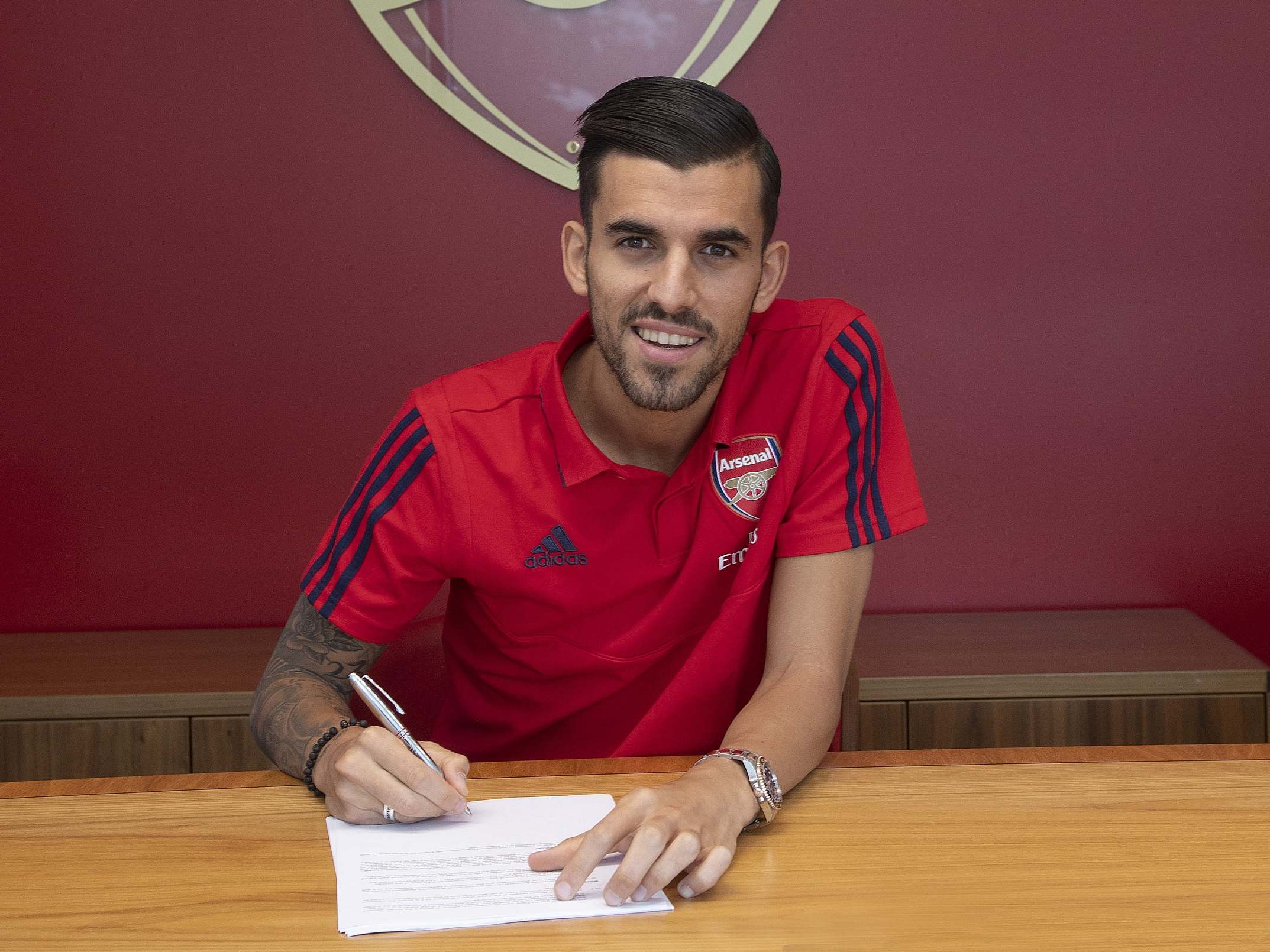 Arsenal unveil new loan signing Dani Ceballos