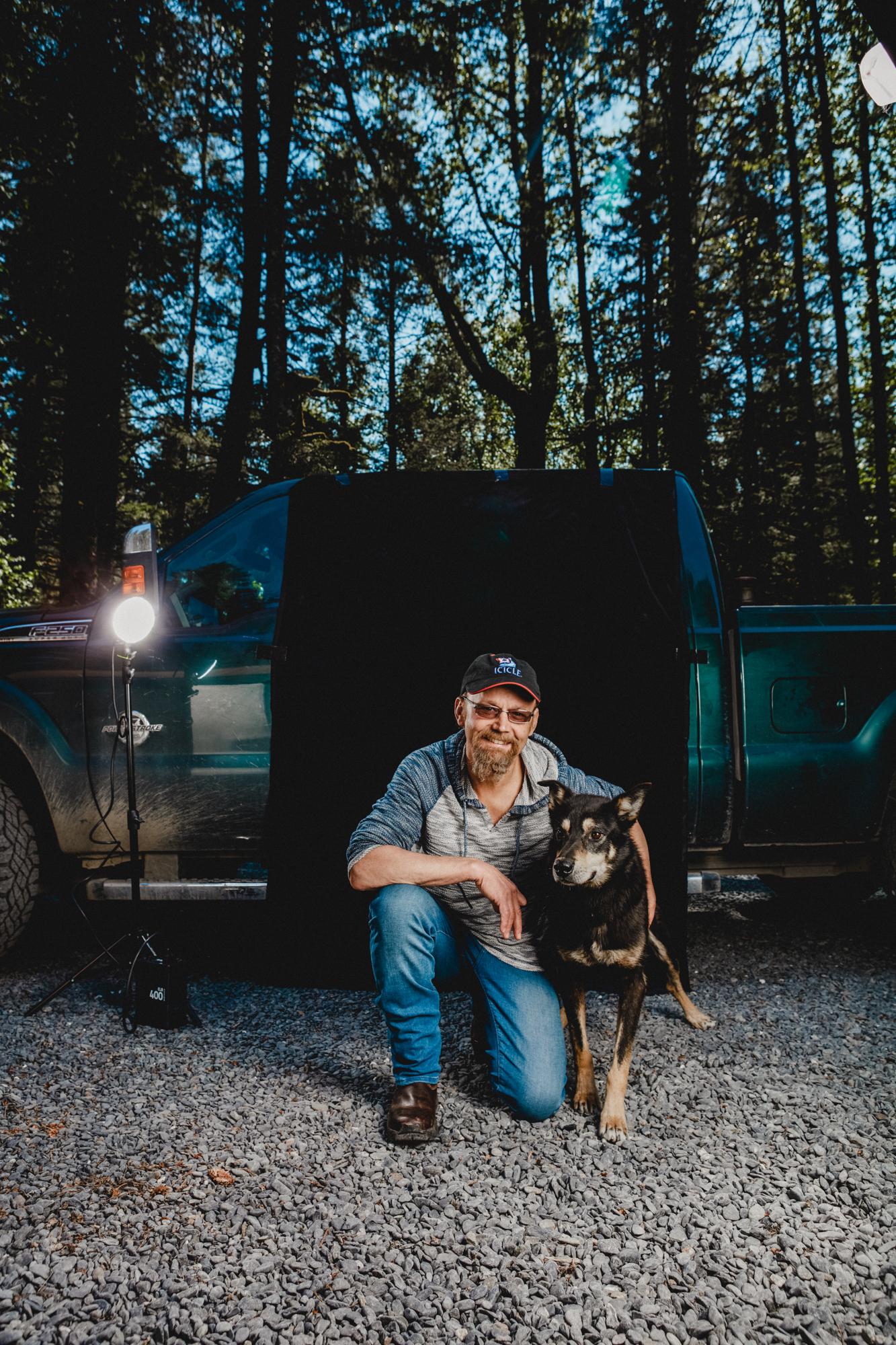 Mitch Seavey, here with Django, is a three-time Iditarod champion (Sam Riley)