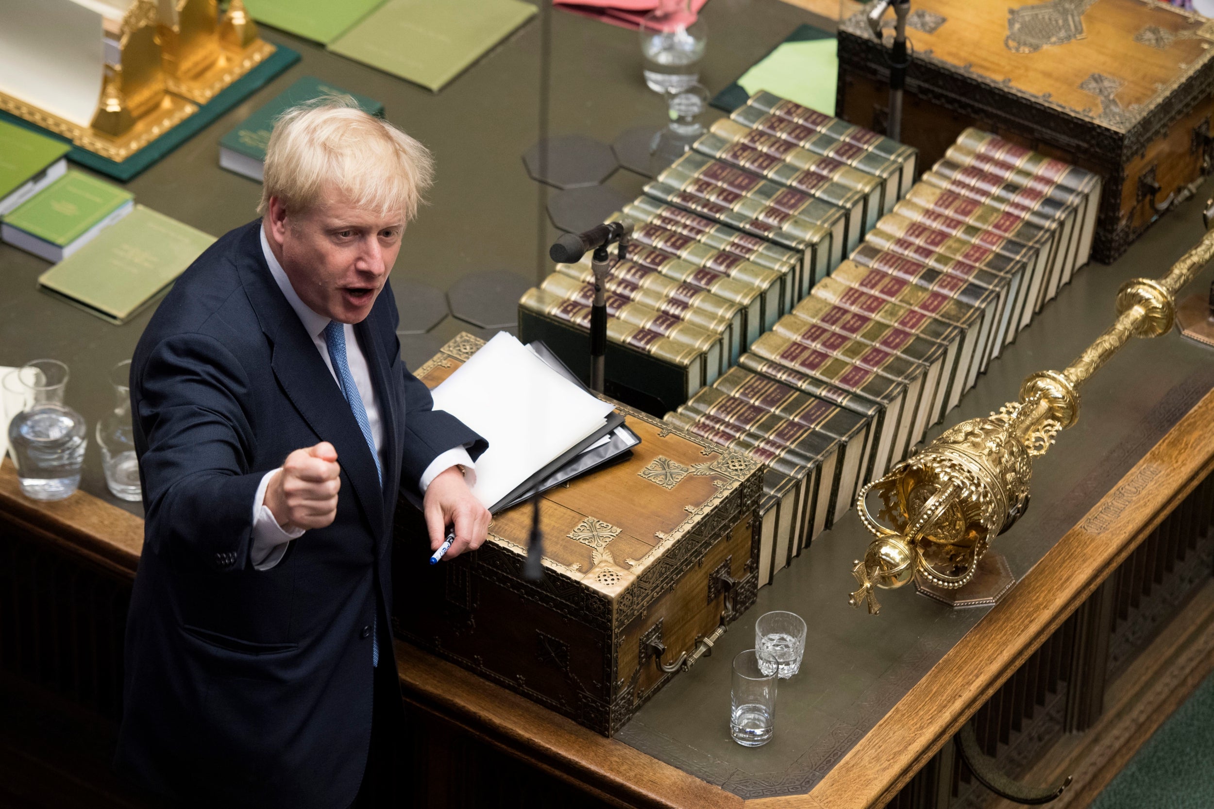 Boris Johnson makes his first statement to the Commons as prime minister