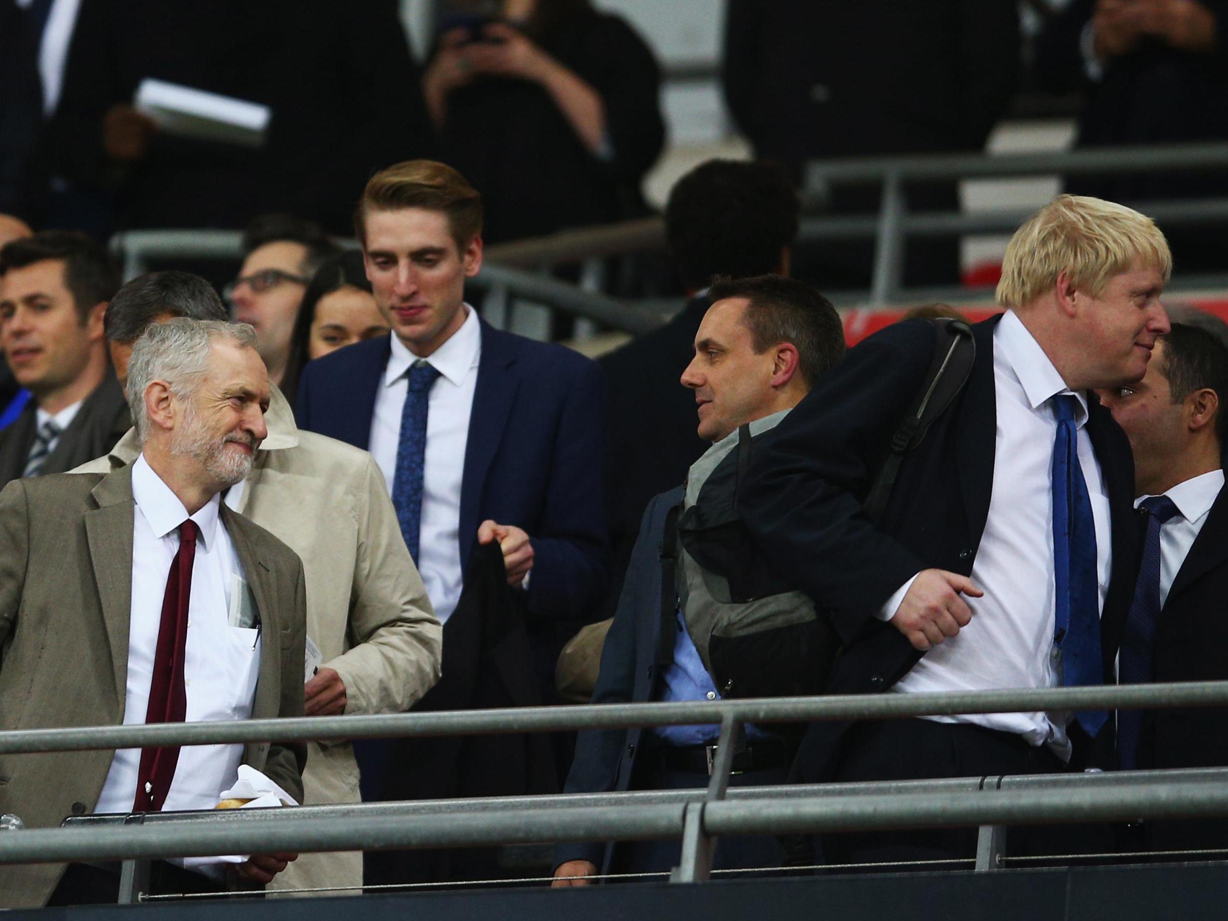 Johnson could bolster Corbyn’s position just when there is growing chatter about how long his leadership should last