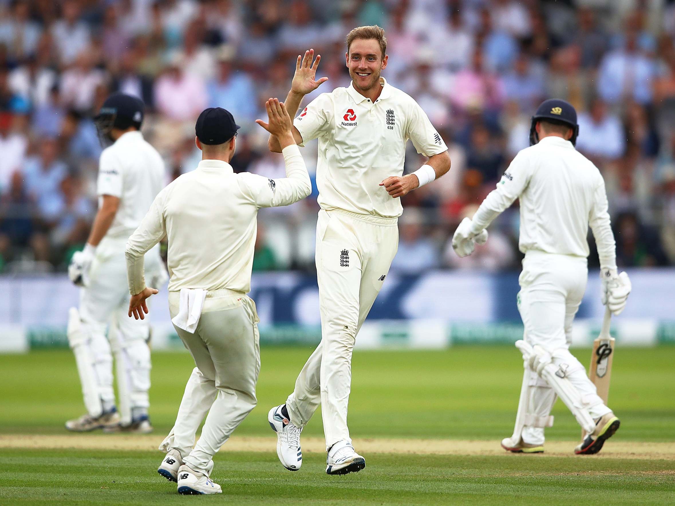 Broad was at his best as Ireland wilted