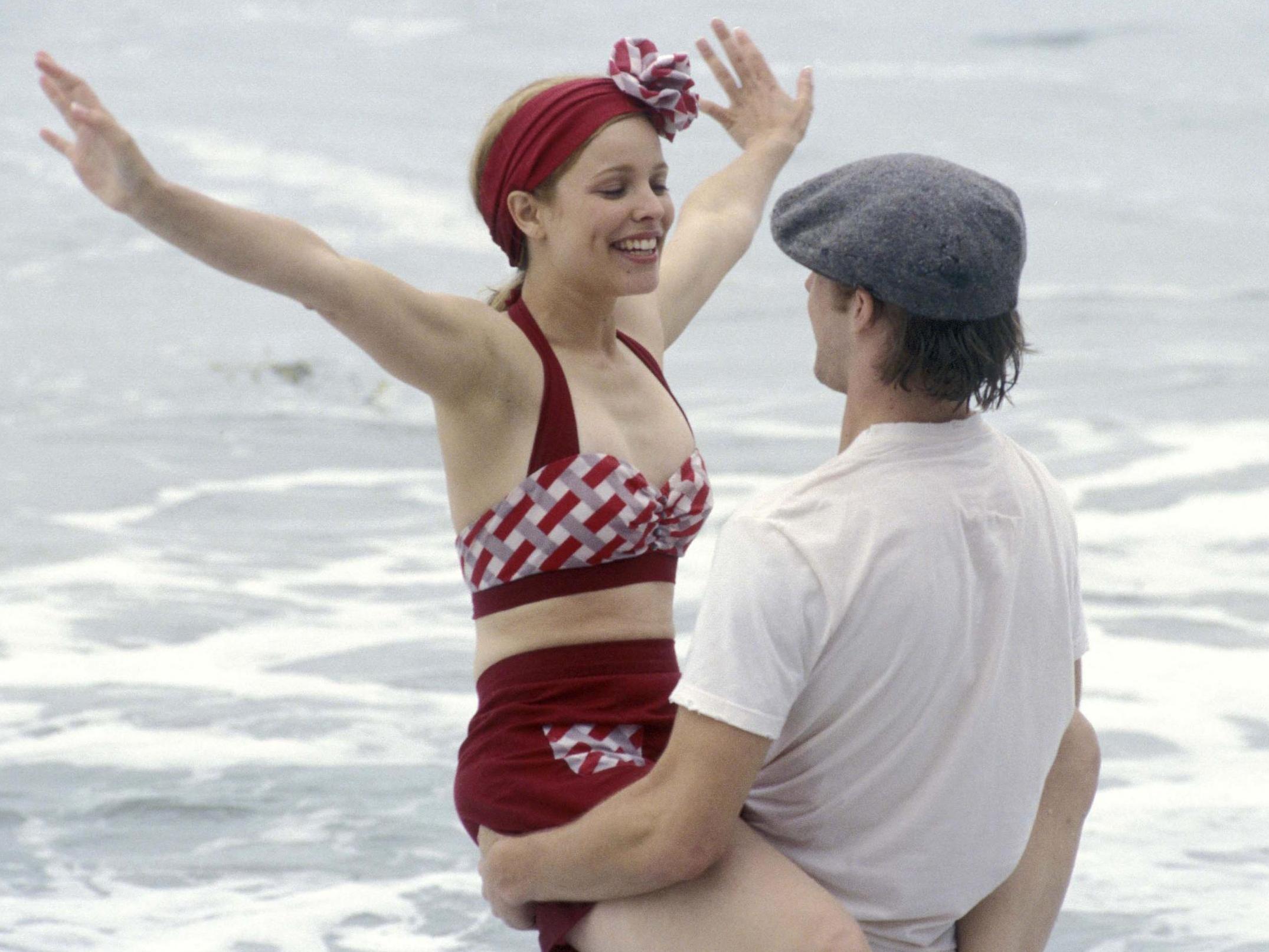 Rachel McAdams and Ryan Gosling in The Notebook