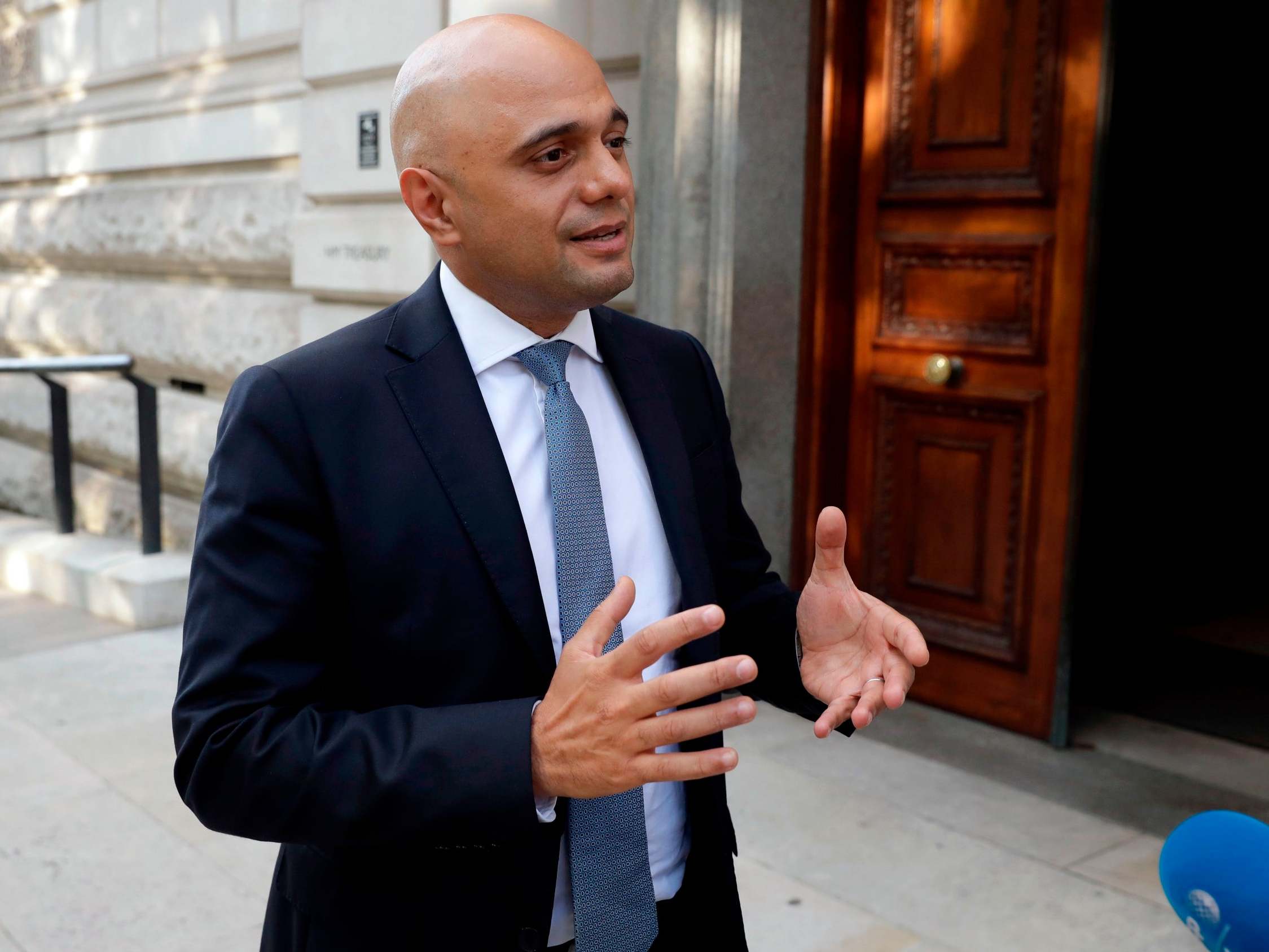 ‘If we can’t get a good deal, we’ll have to leave without one,’ said Mr Javid